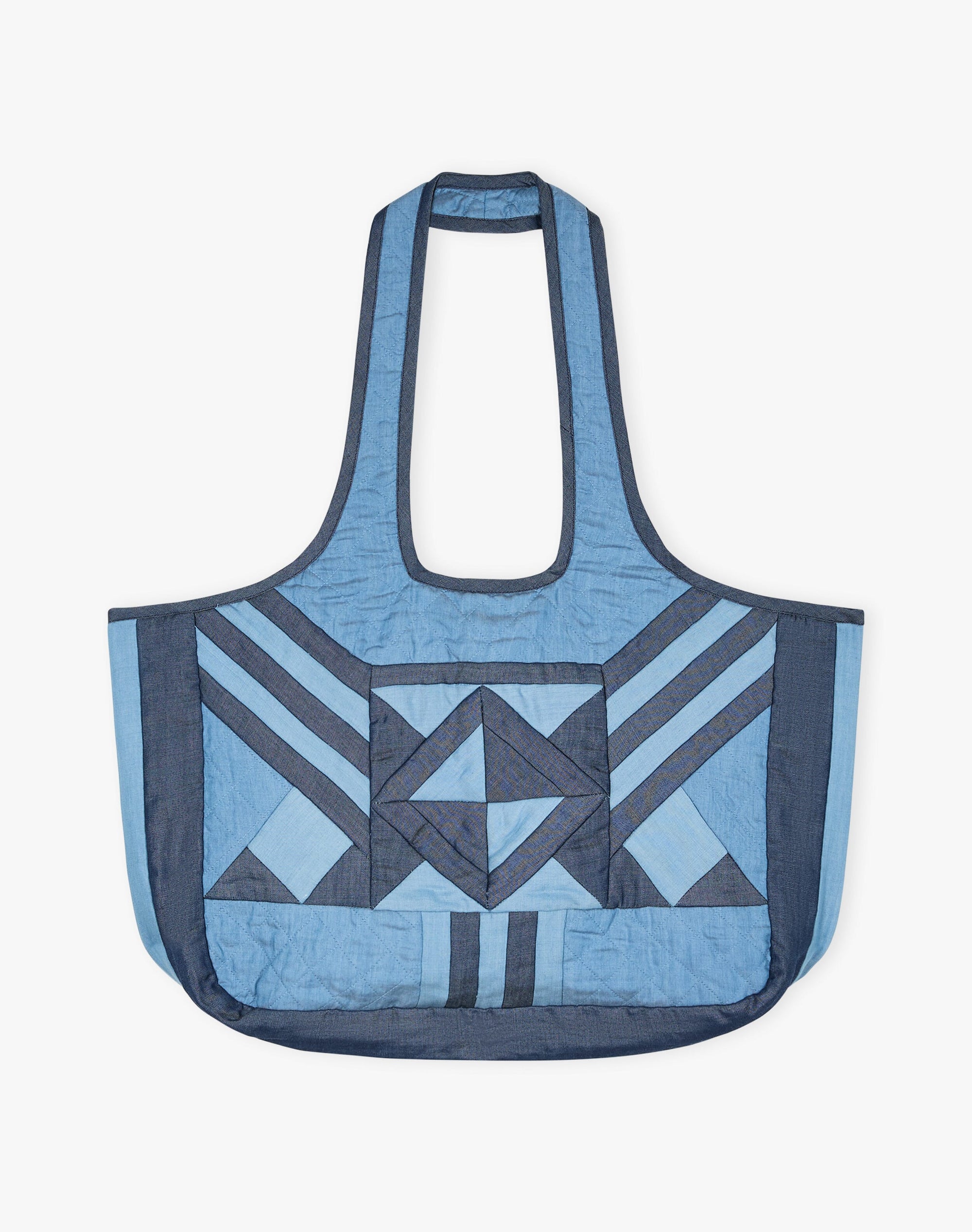 Quilted Patchwork Tote Bag