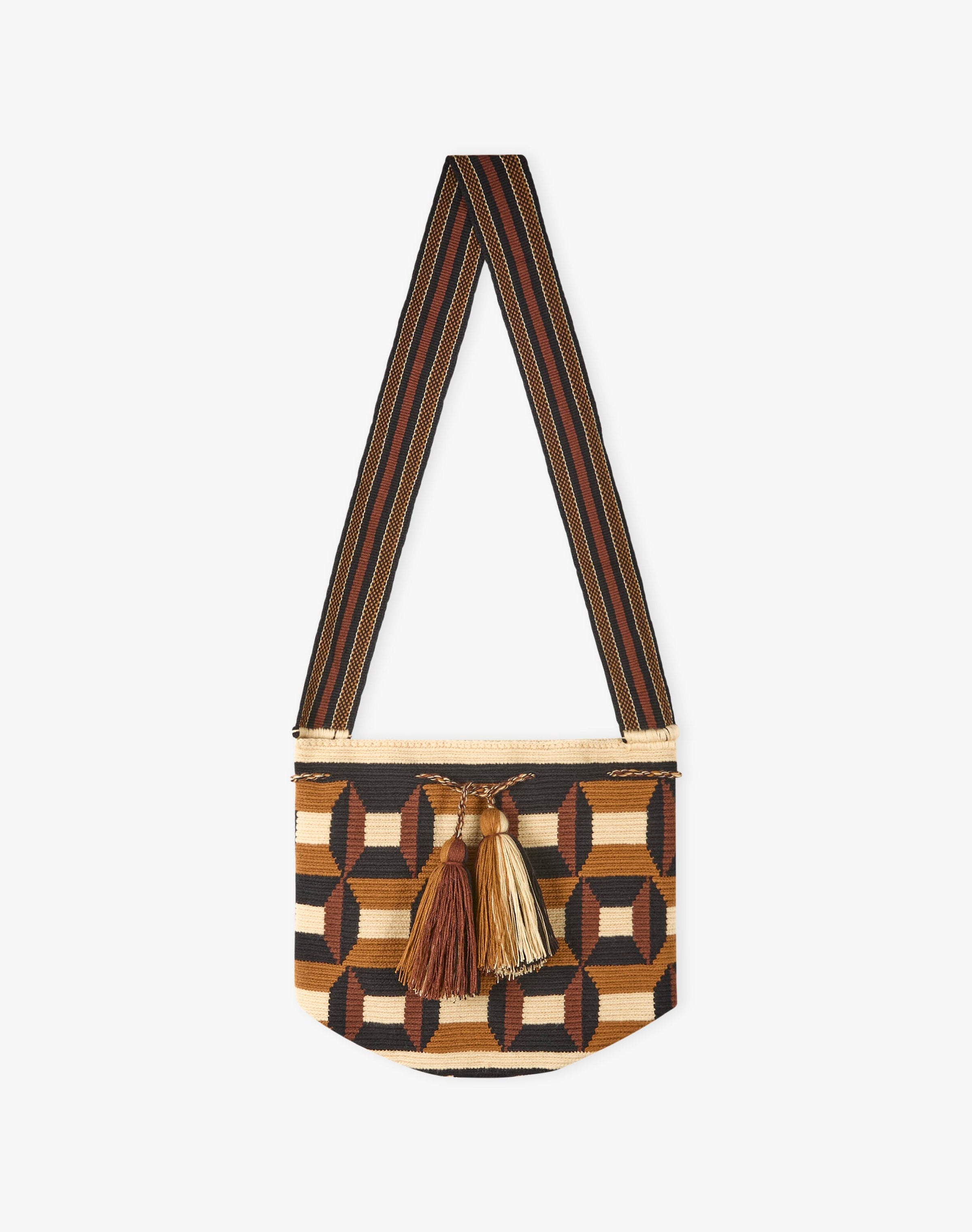 Hand Woven Tassel Bag