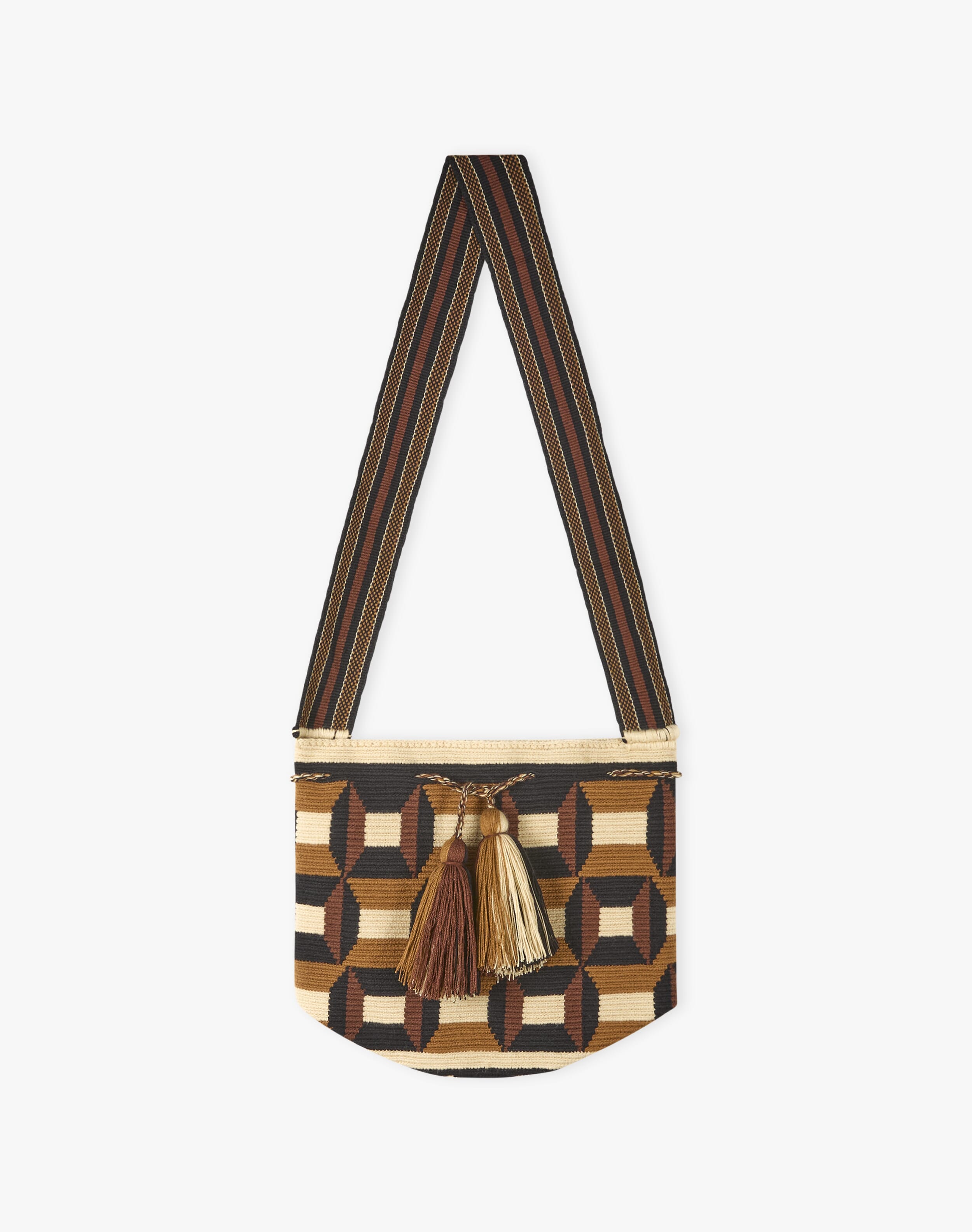 Hand Woven Tassel Bag