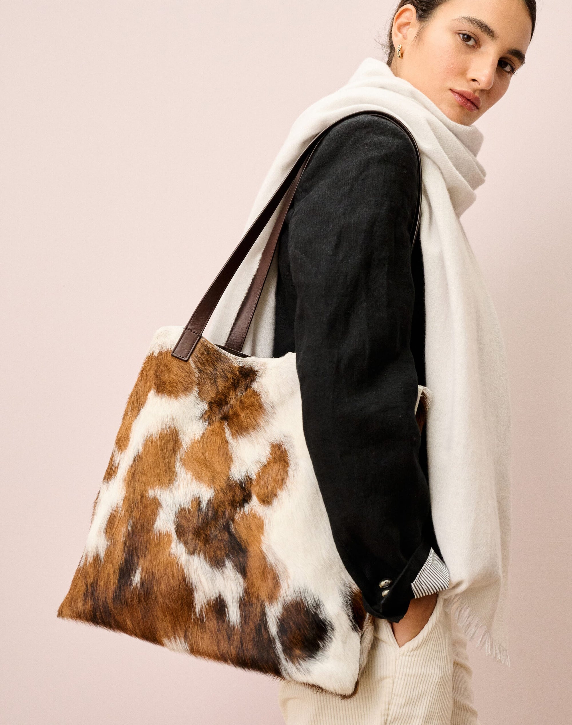 Cowhide Tote