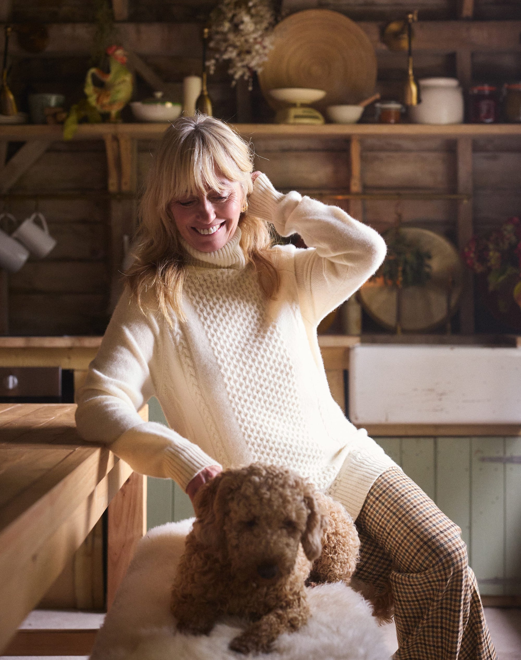 Supersoft Lambswool Cable Jumper