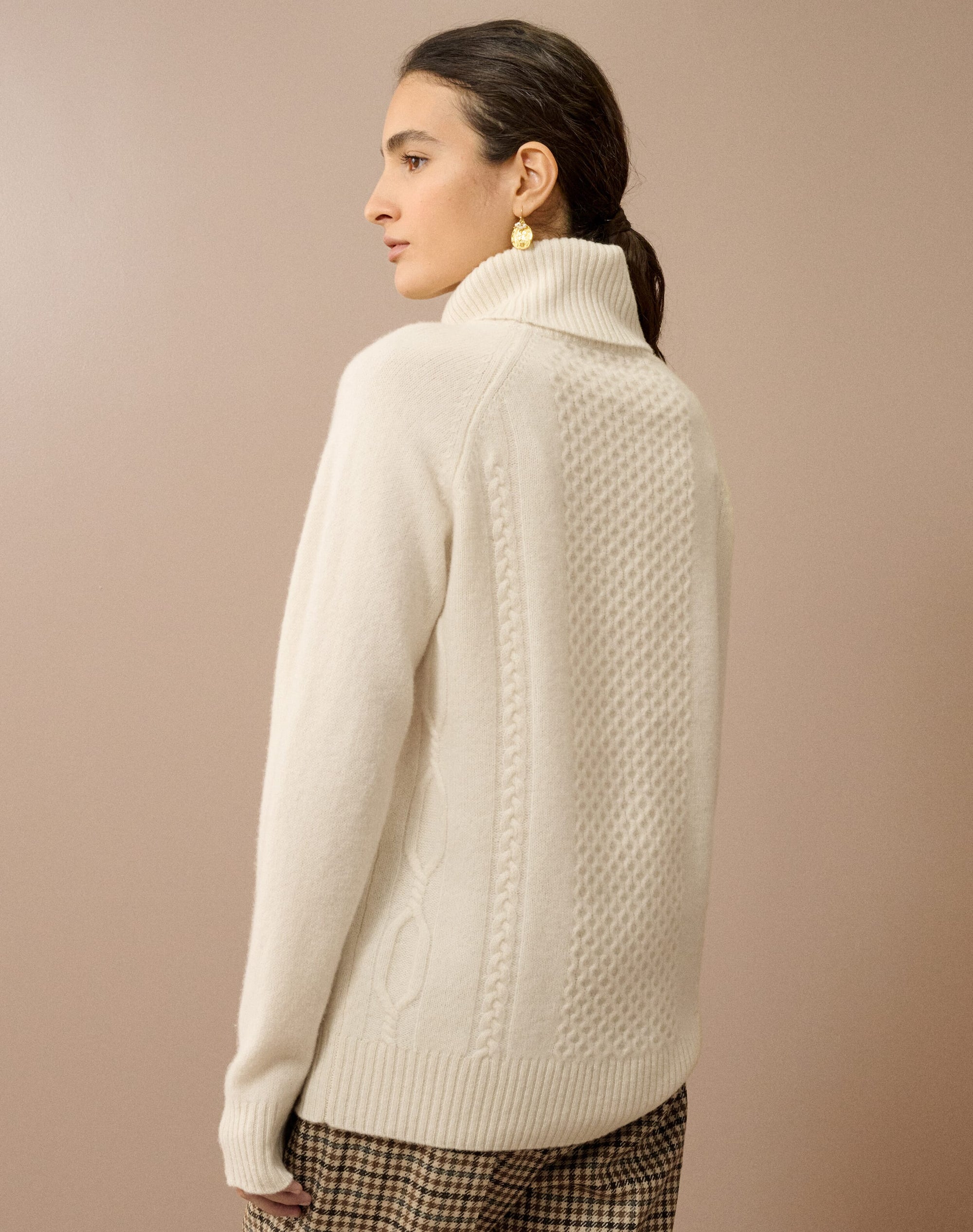 Supersoft Lambswool Cable Jumper