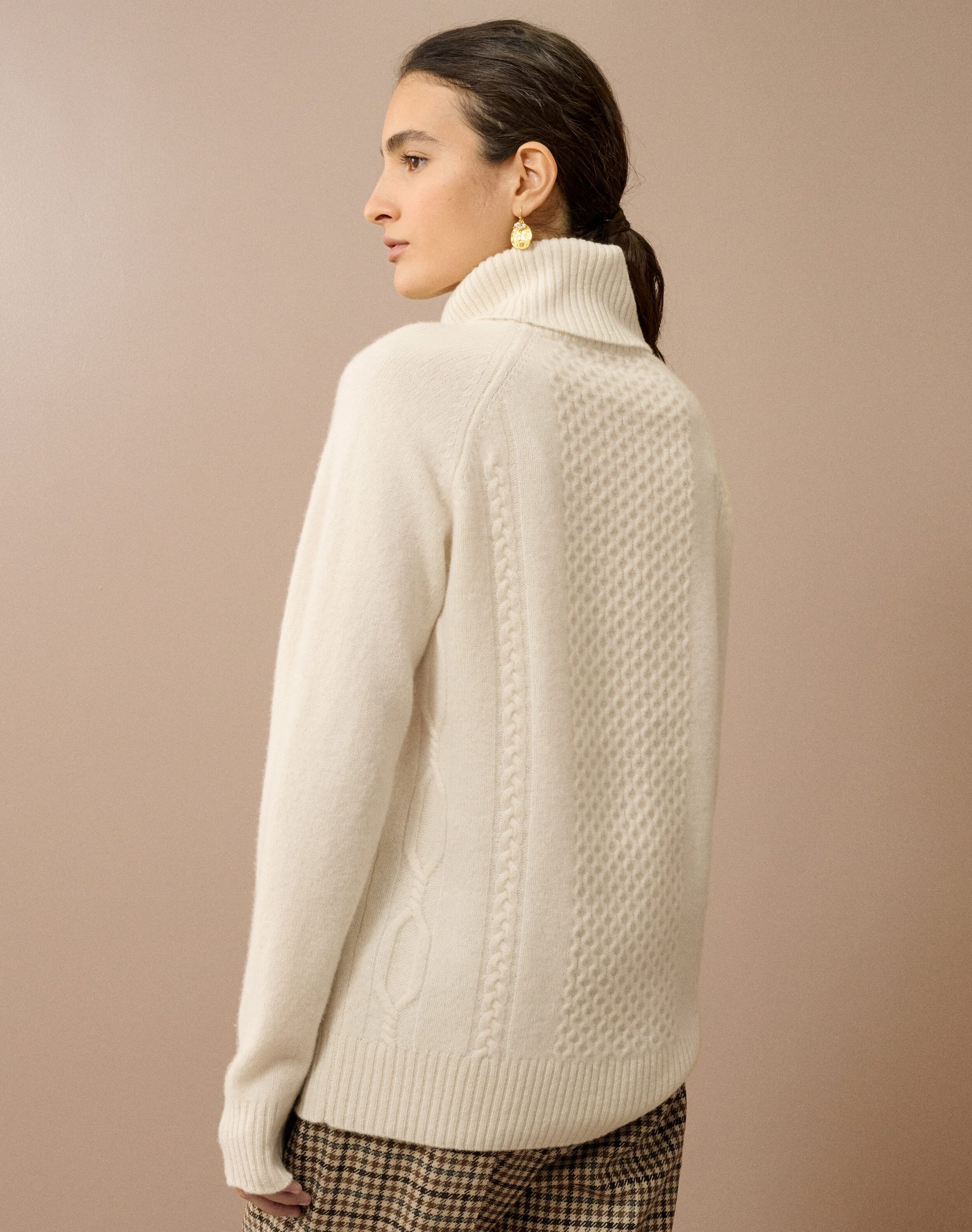 Supersoft Lambswool Cable Jumper