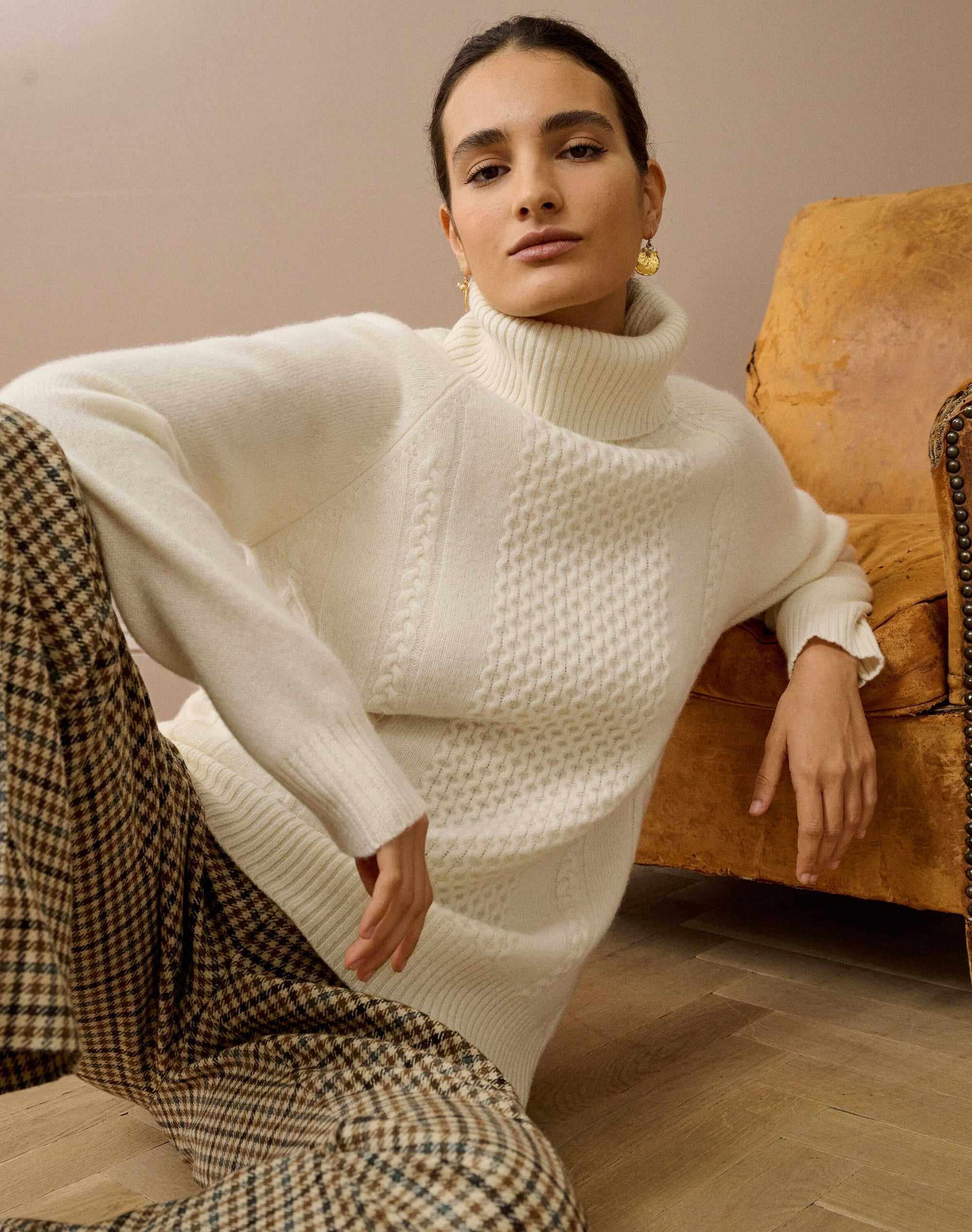Supersoft Lambswool Cable Jumper