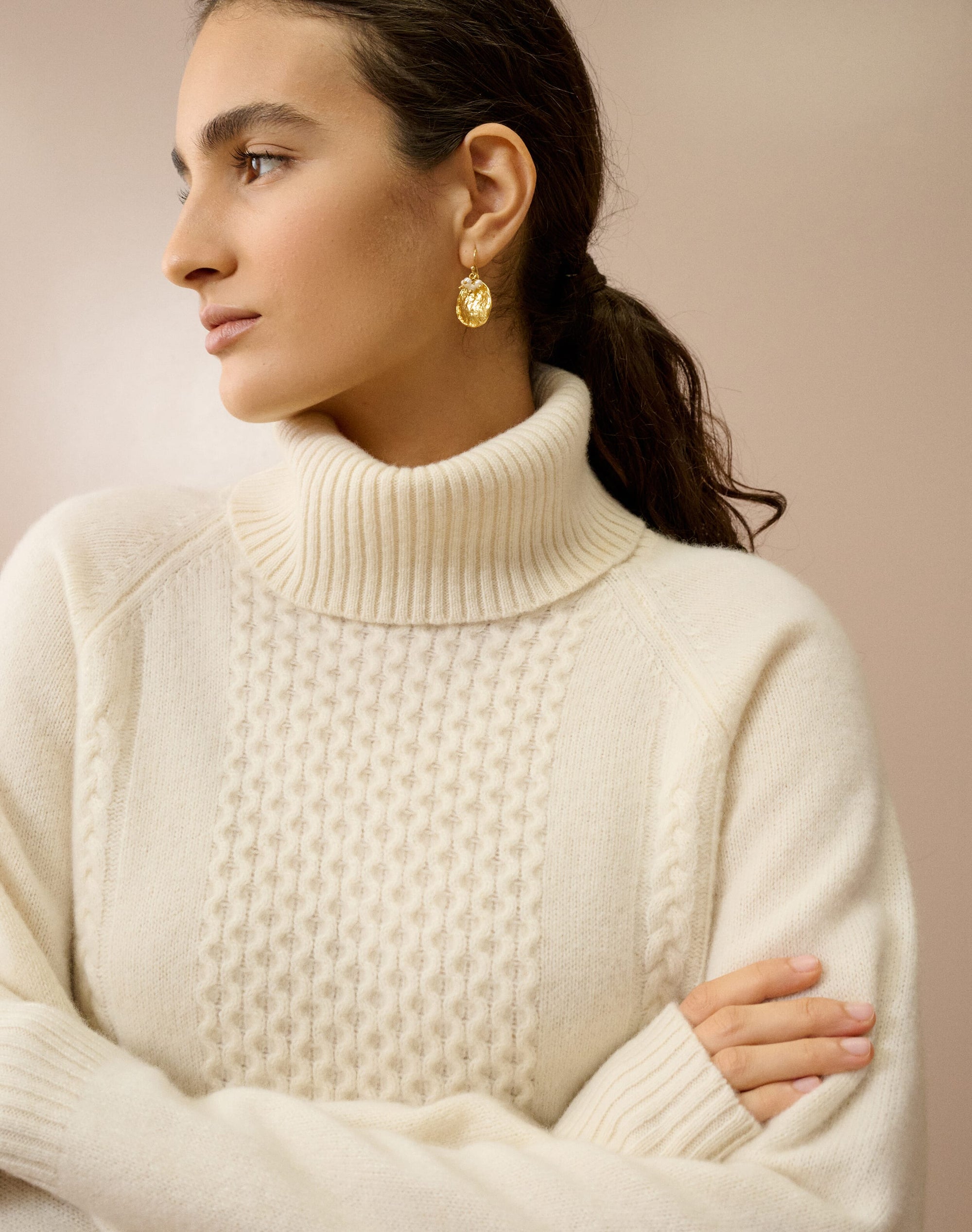 Supersoft Lambswool Cable Jumper