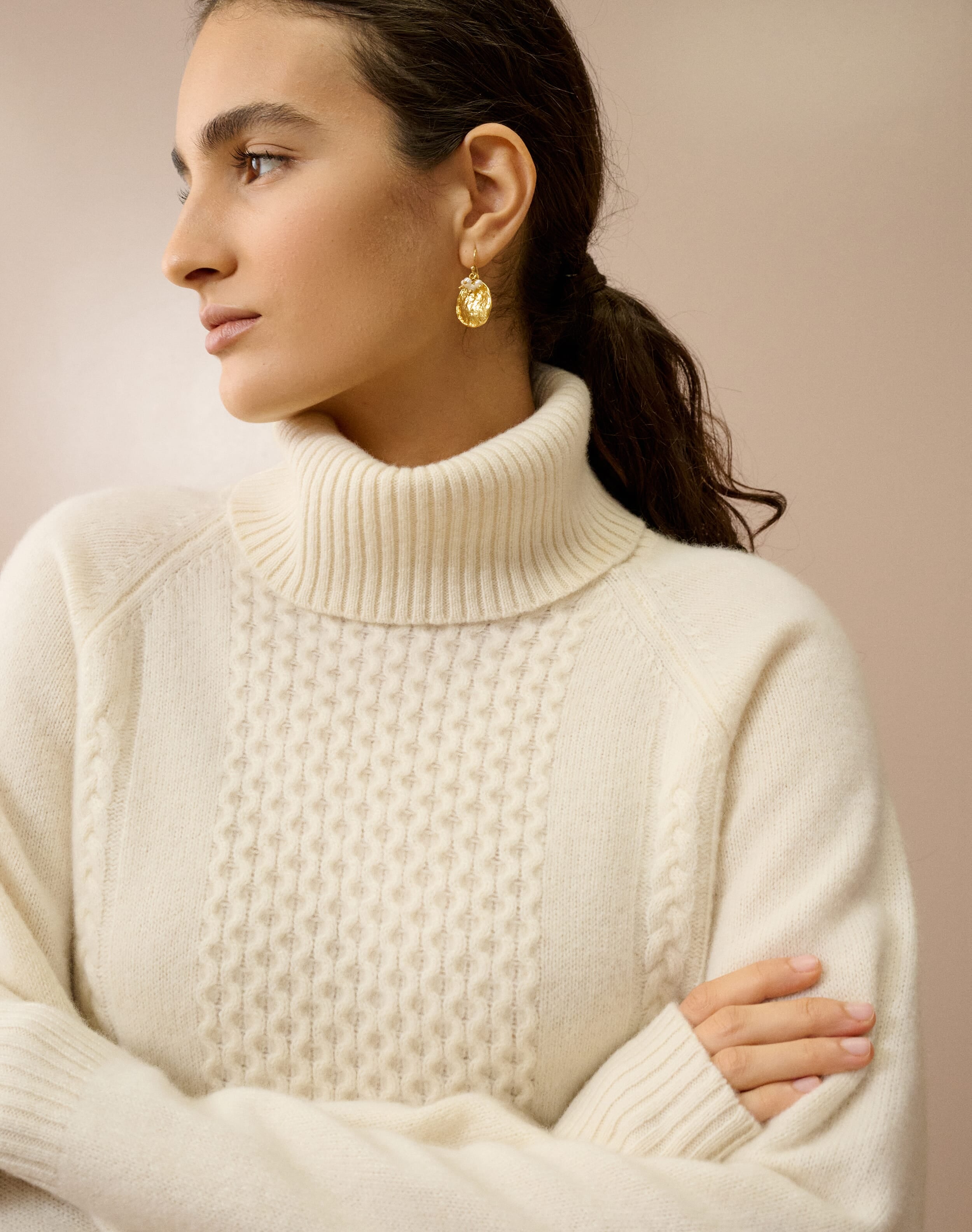 Supersoft Lambswool Cable Jumper