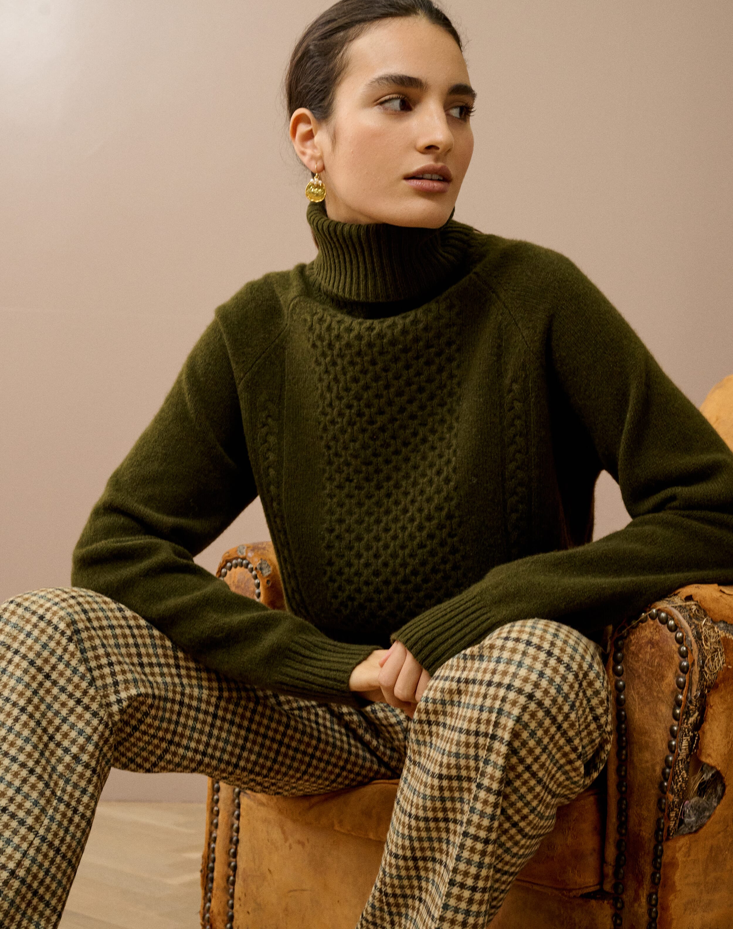 Supersoft Lambswool Cable Jumper