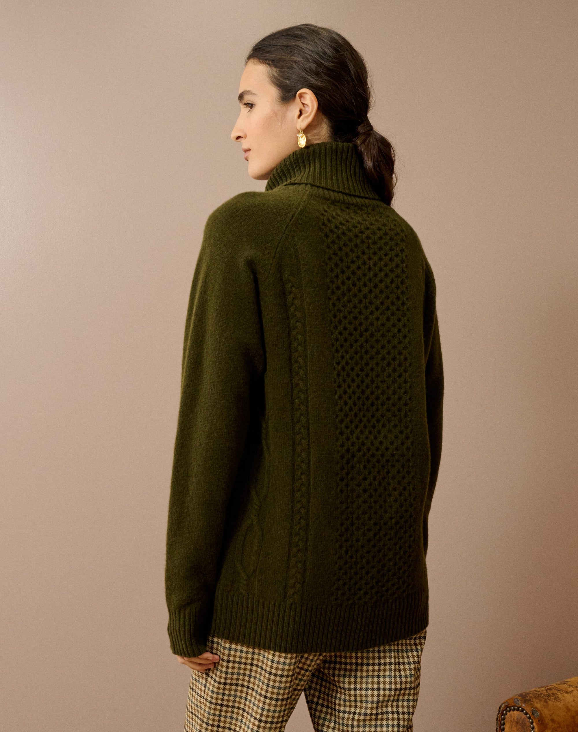 Supersoft Lambswool Cable Jumper