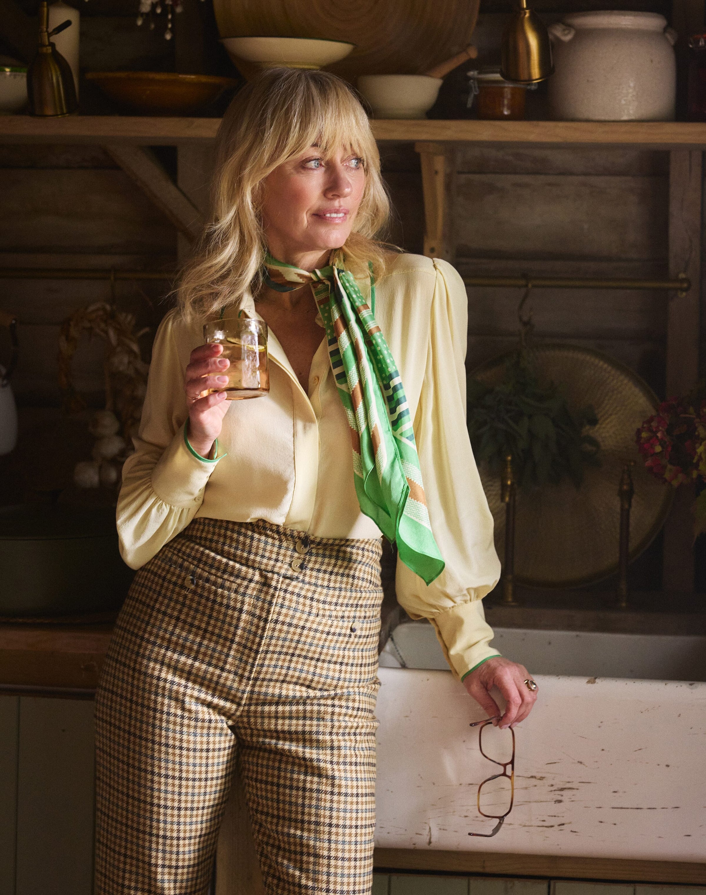 Silk Crepe De Chine Blouse