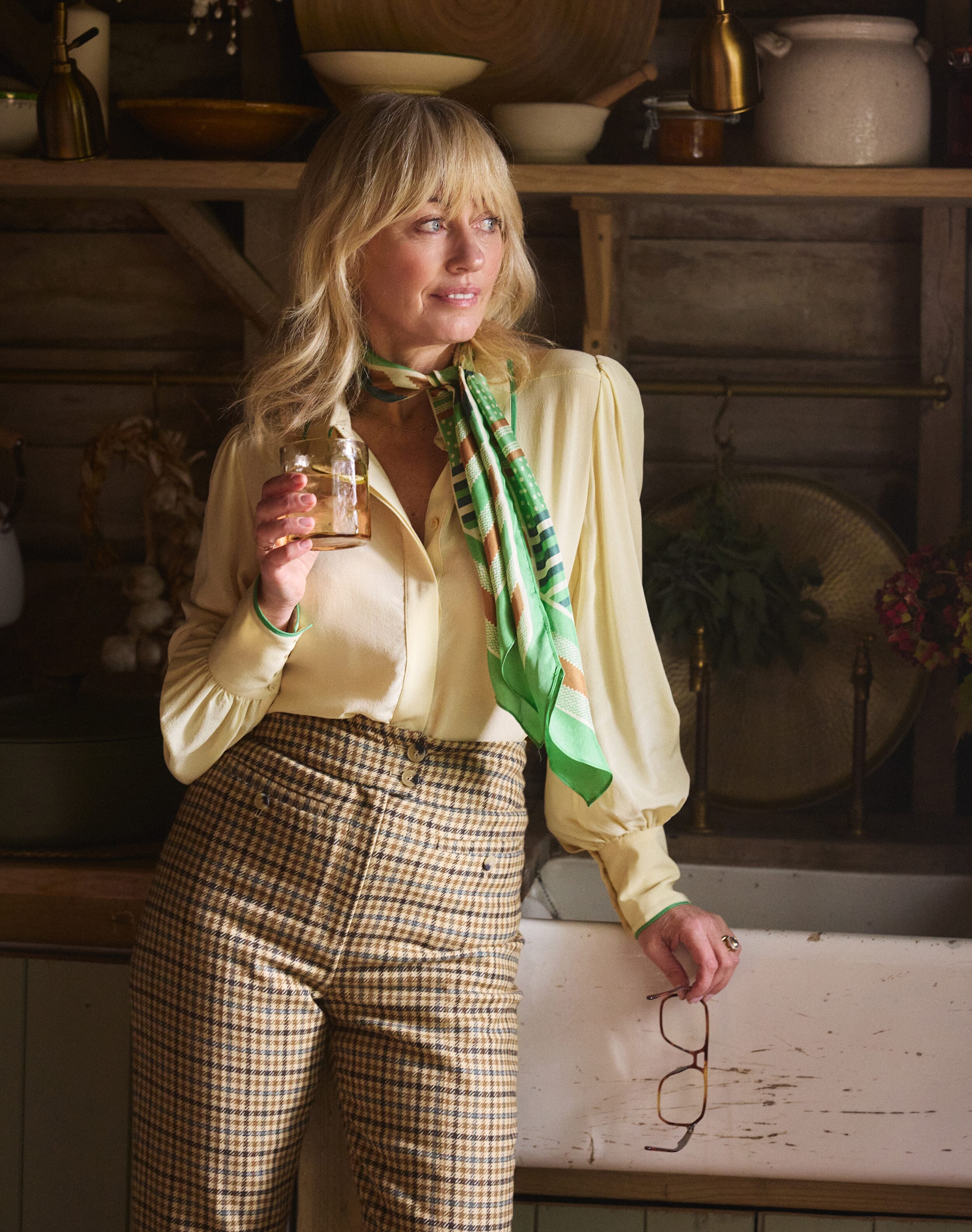 Silk Crepe De Chine Blouse