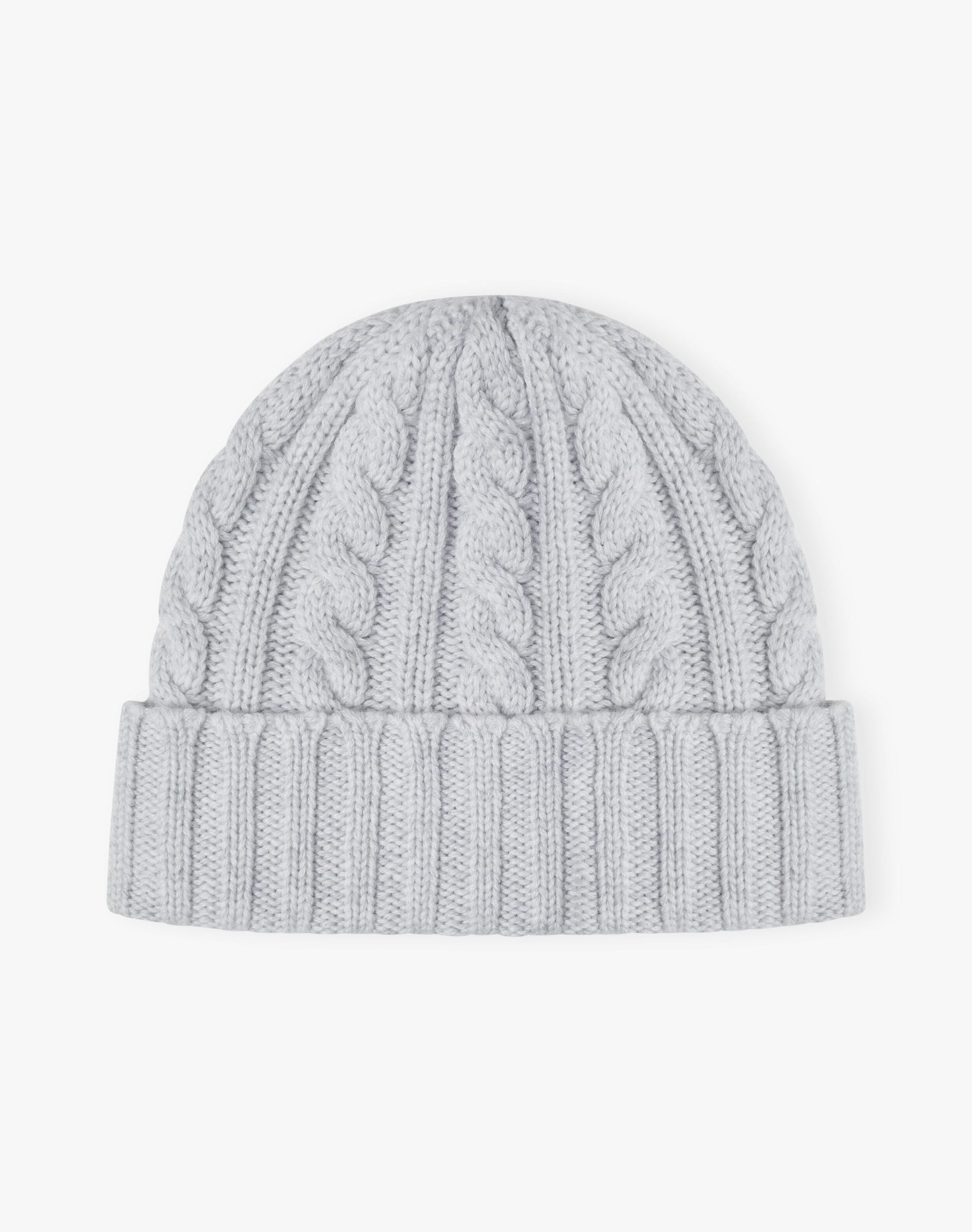 Cashmere Cable & Rib Hat