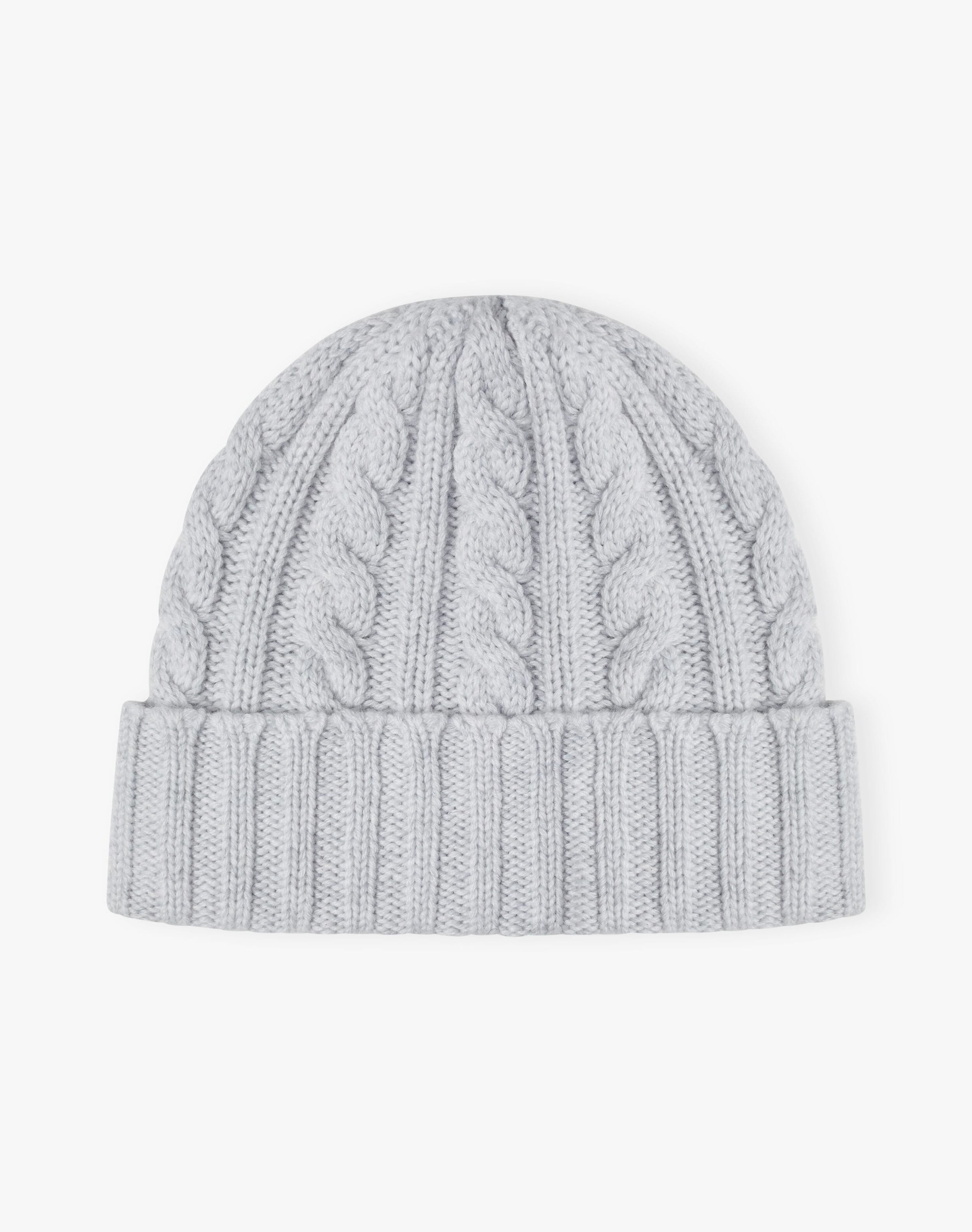 Cashmere Cable & Rib Hat