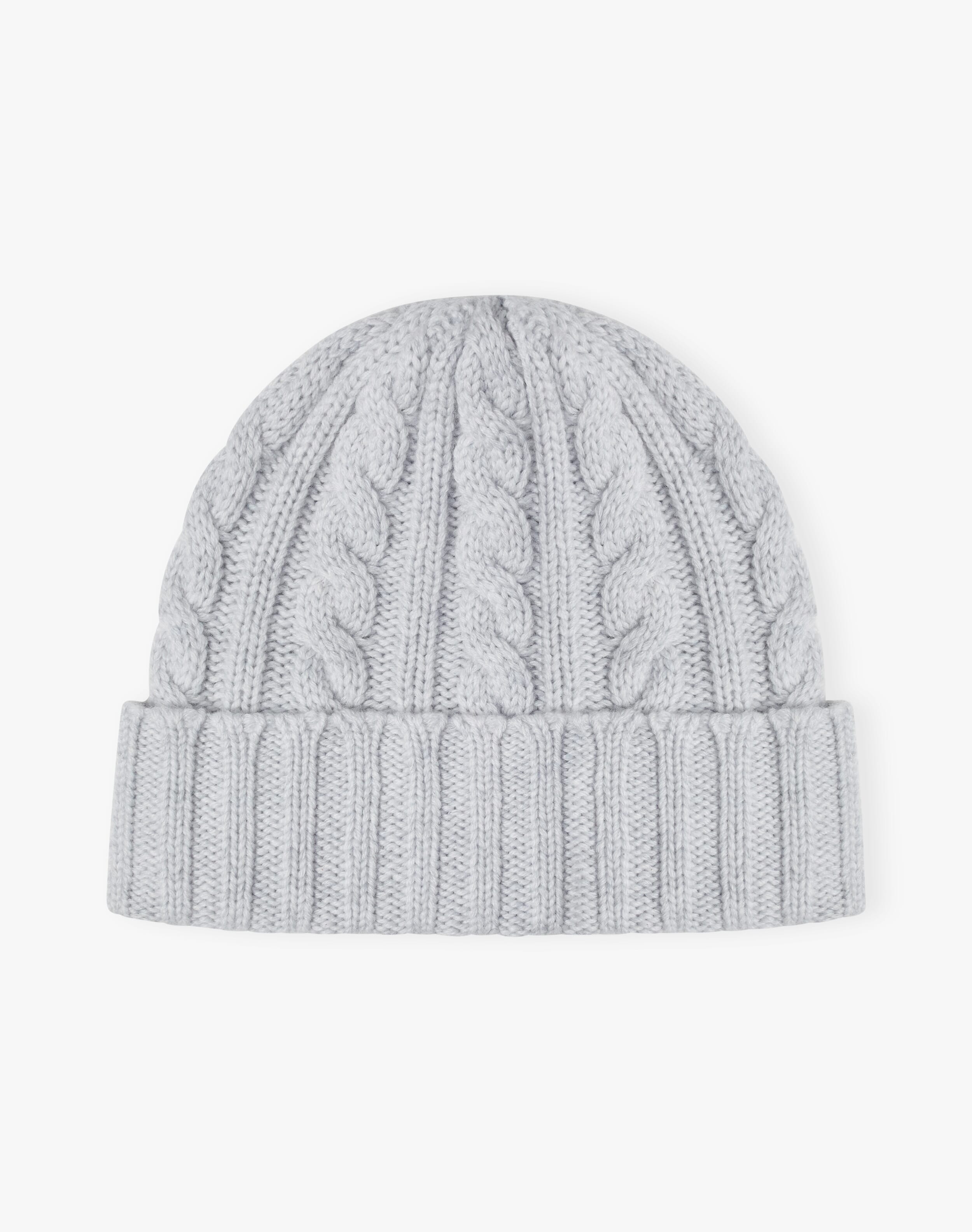 Cashmere Cable & Rib Hat