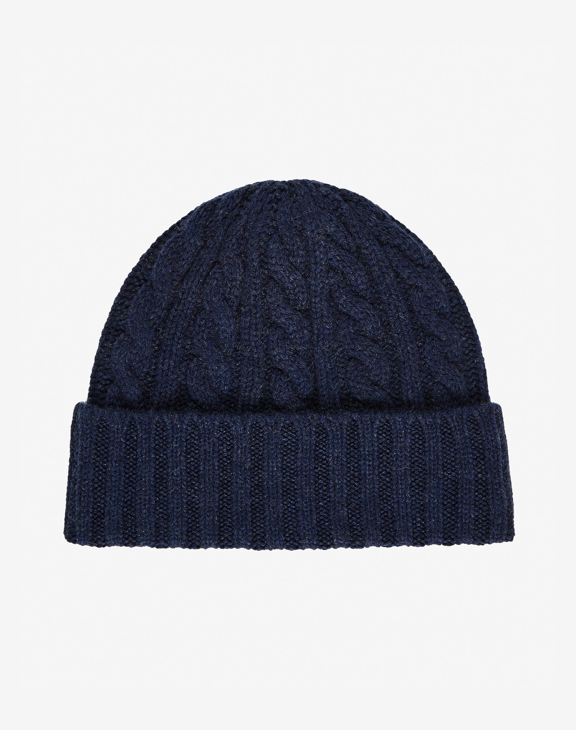 Cashmere Cable & Rib Hat