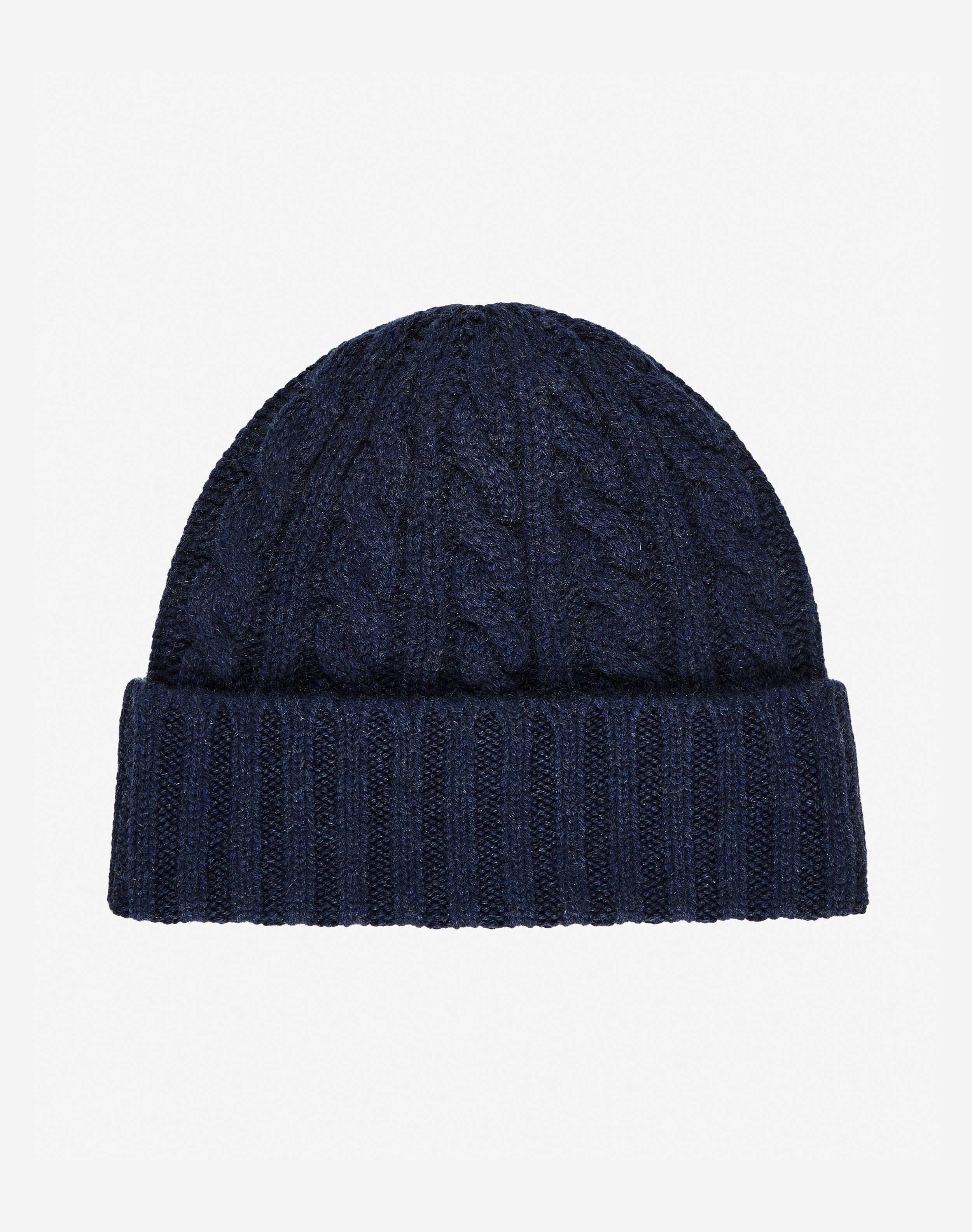 Cashmere Cable & Rib Hat