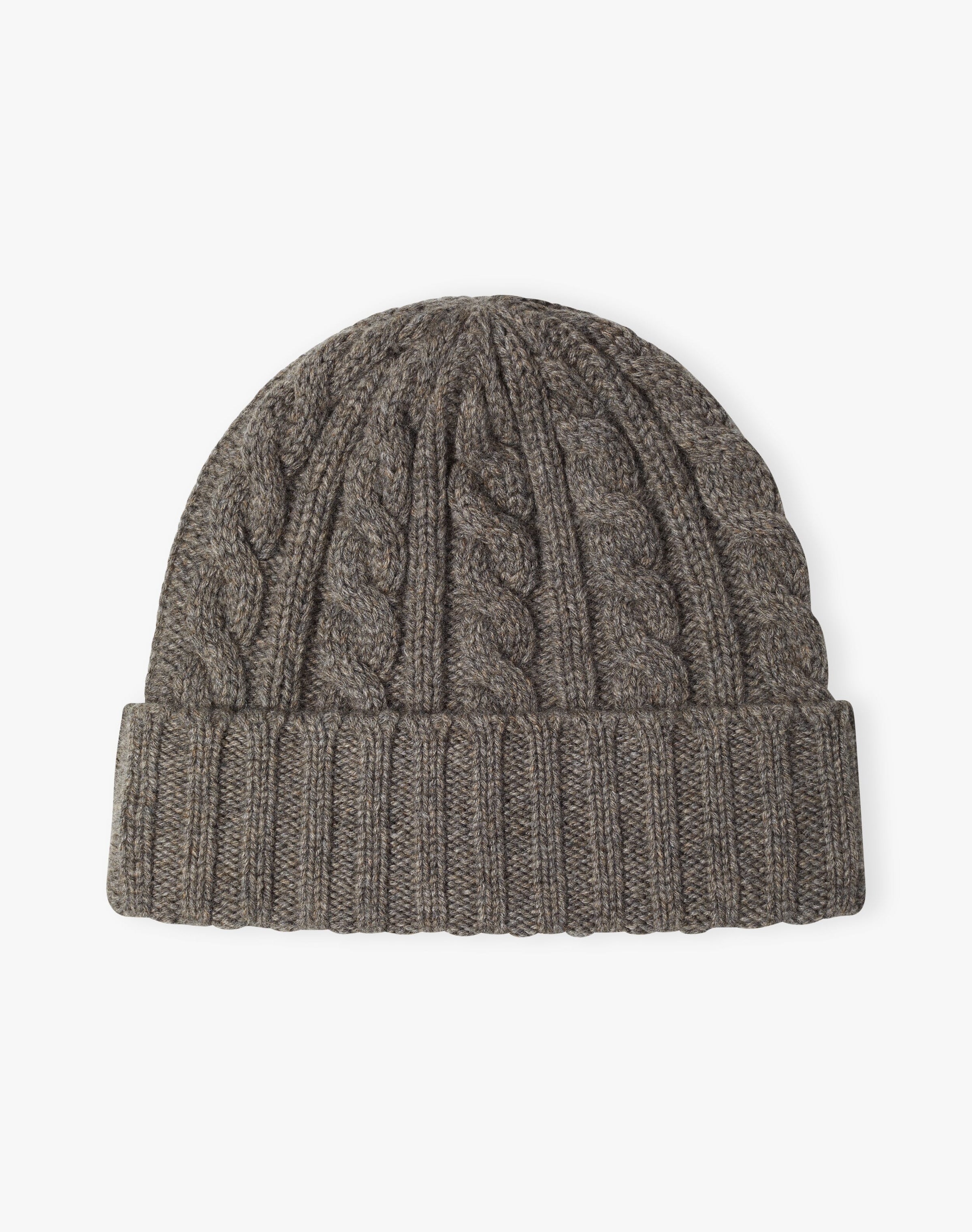Cashmere Cable & Rib Hat