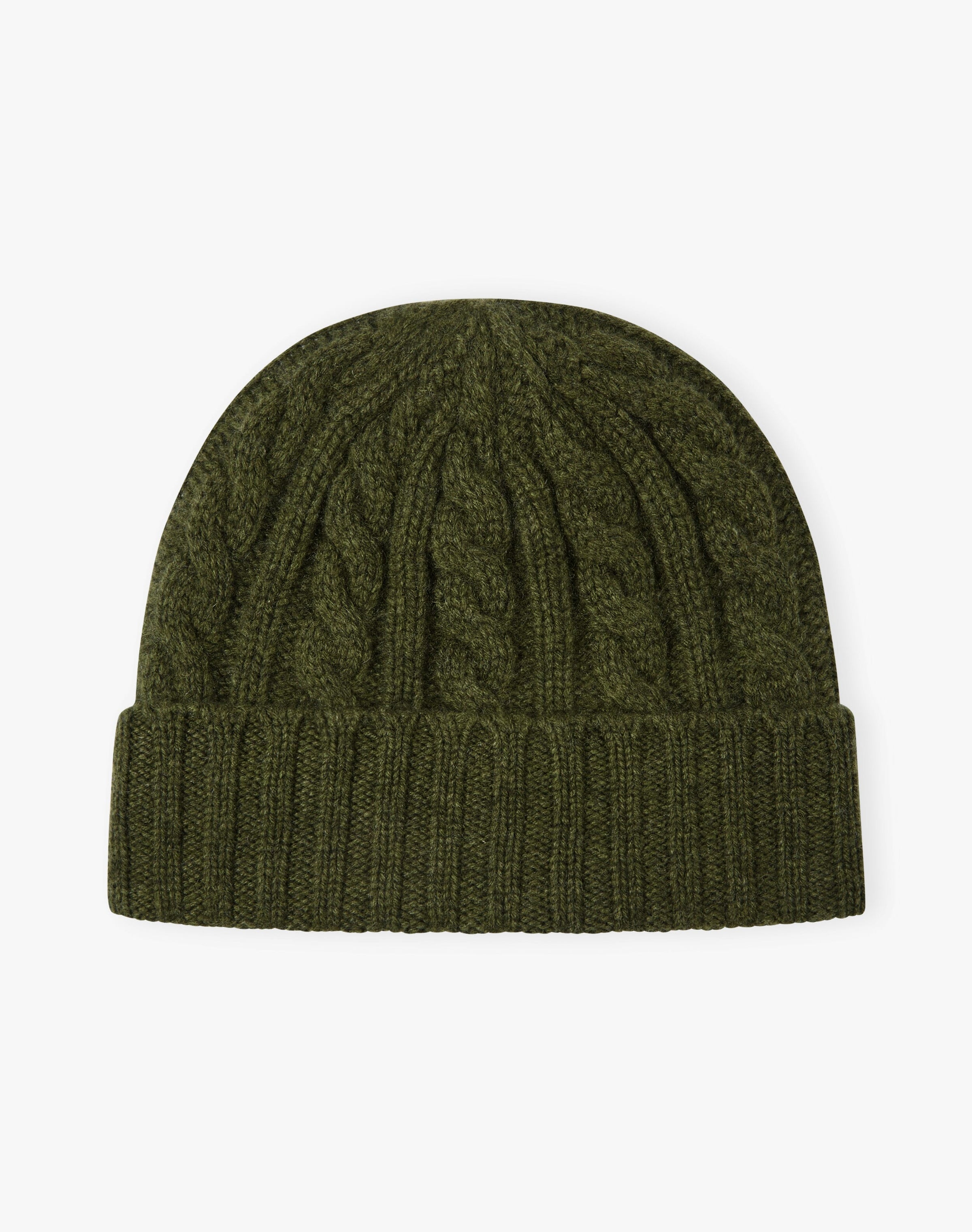 Cashmere Cable & Rib Hat