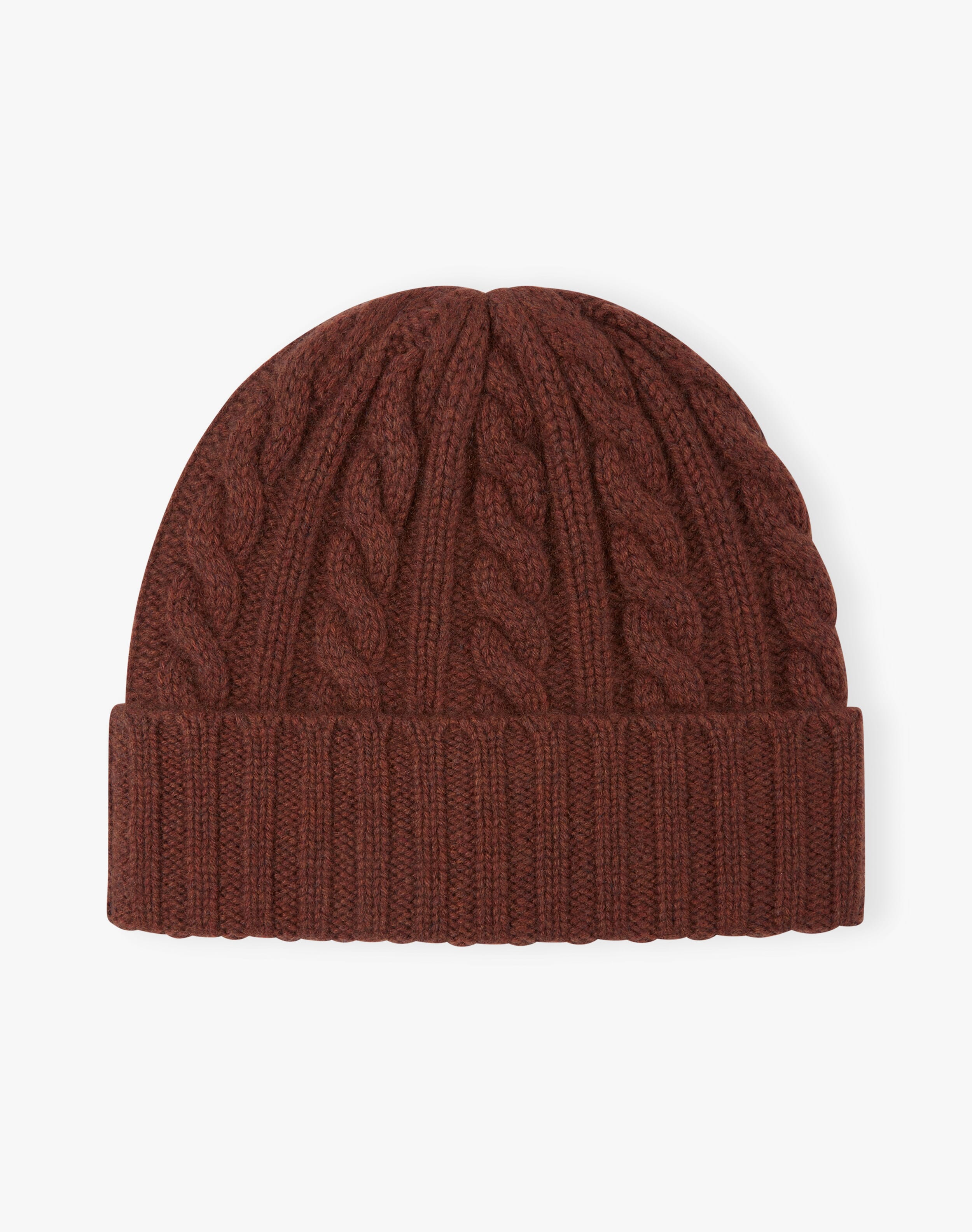 Cashmere Cable & Rib Hat