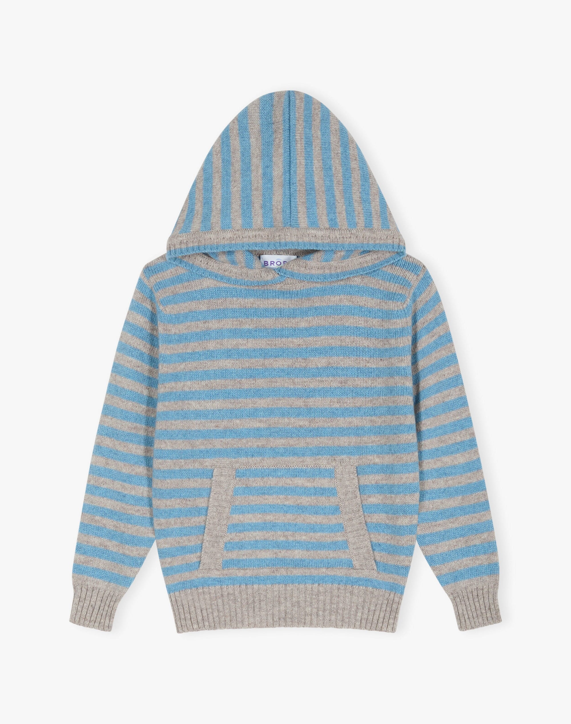 Cashmere Stripy Hoody