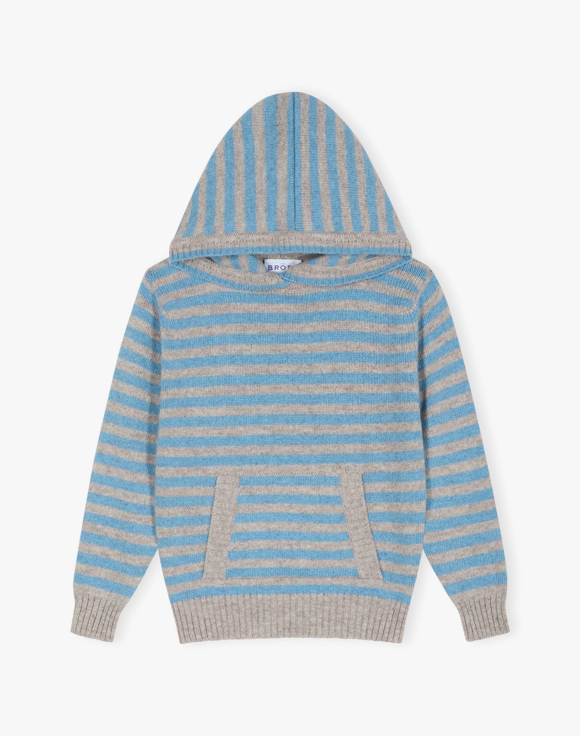Cashmere Stripy Hoody