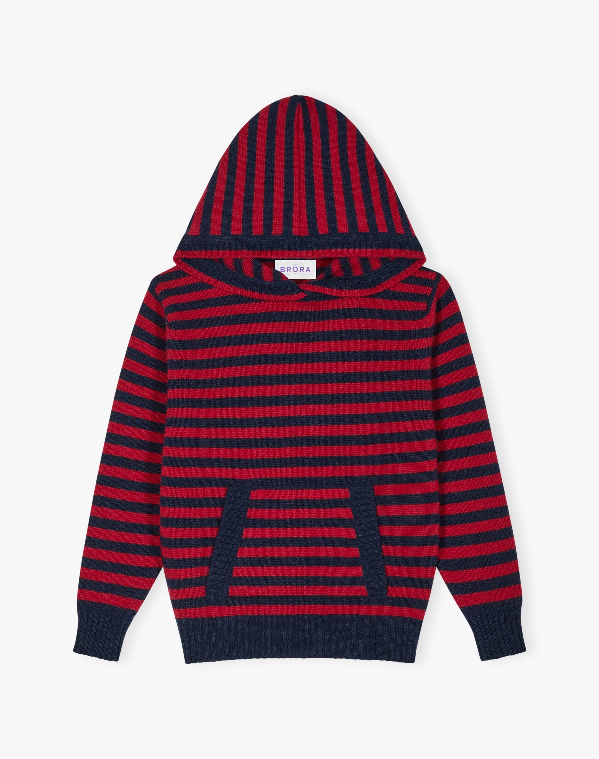 Cashmere Stripy Hoody