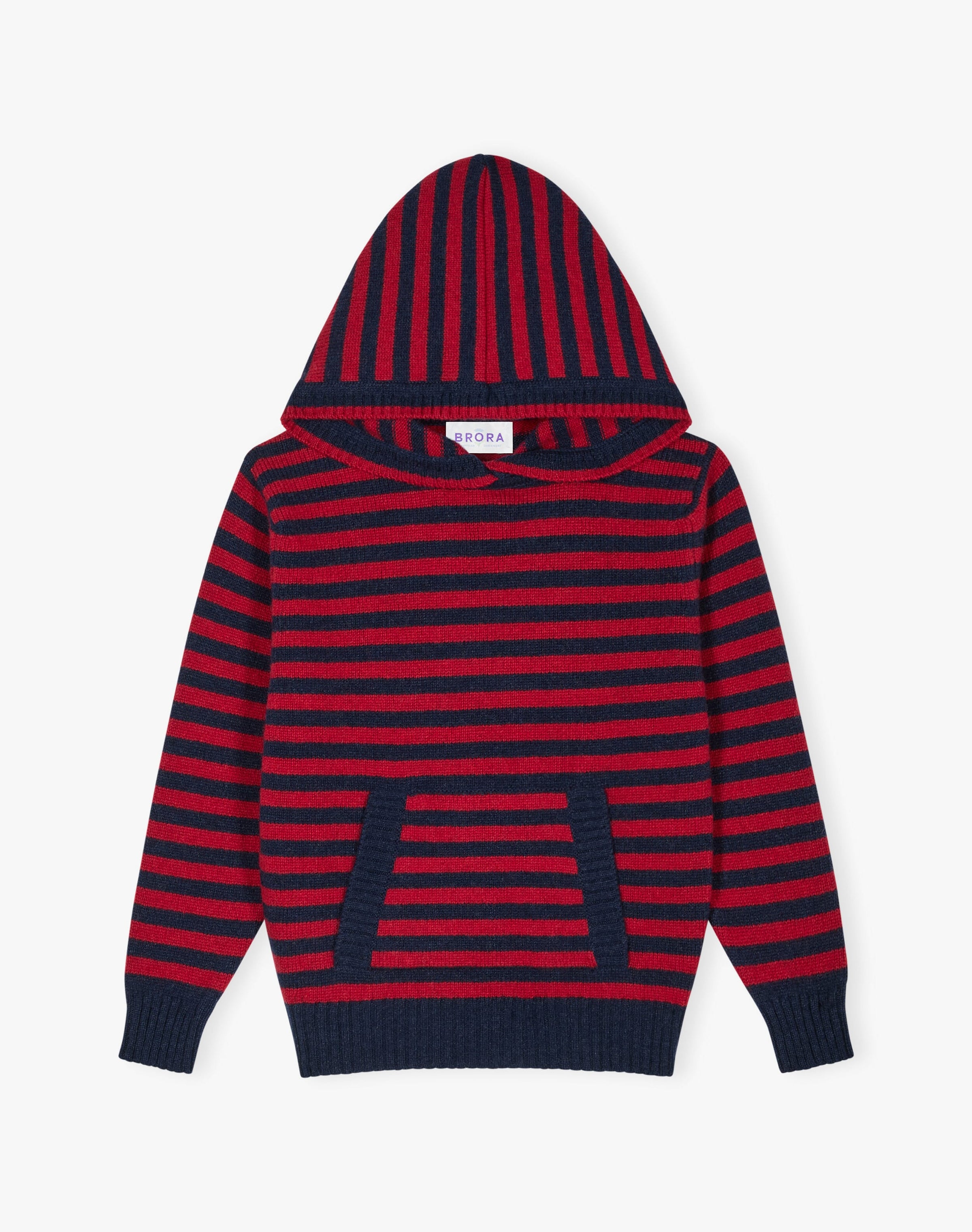 Cashmere Stripy Hoody