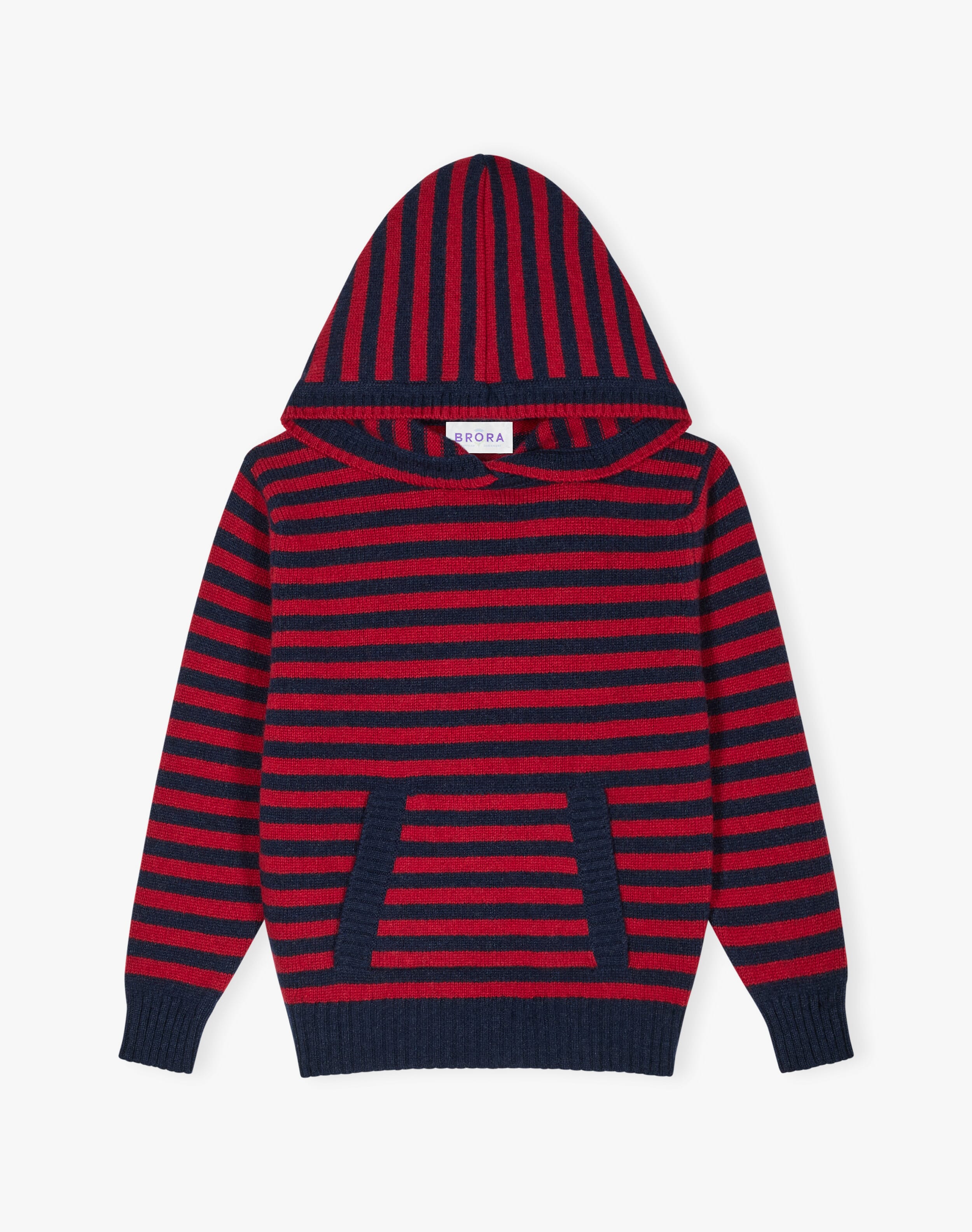Cashmere Stripy Hoody