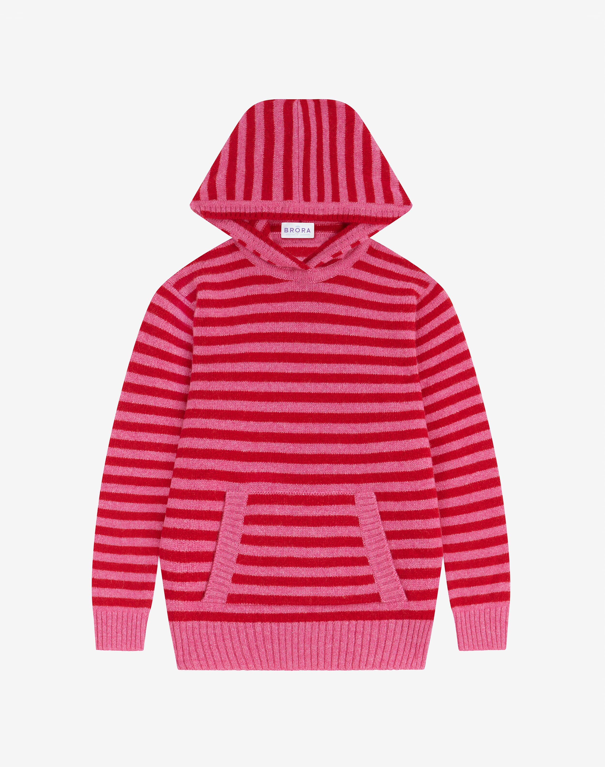Cashmere Stripy Hoody
