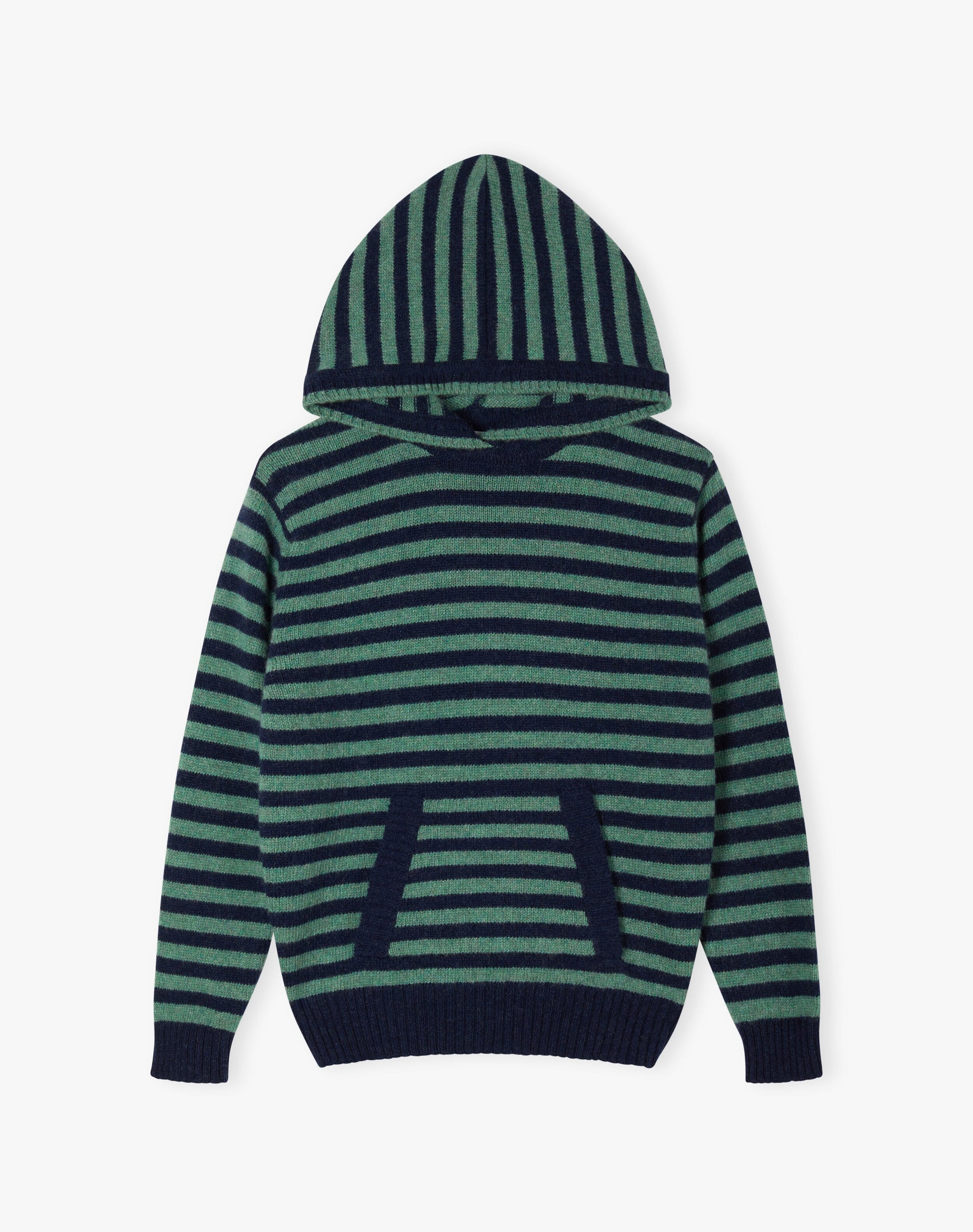 Cashmere Stripy Hoody
