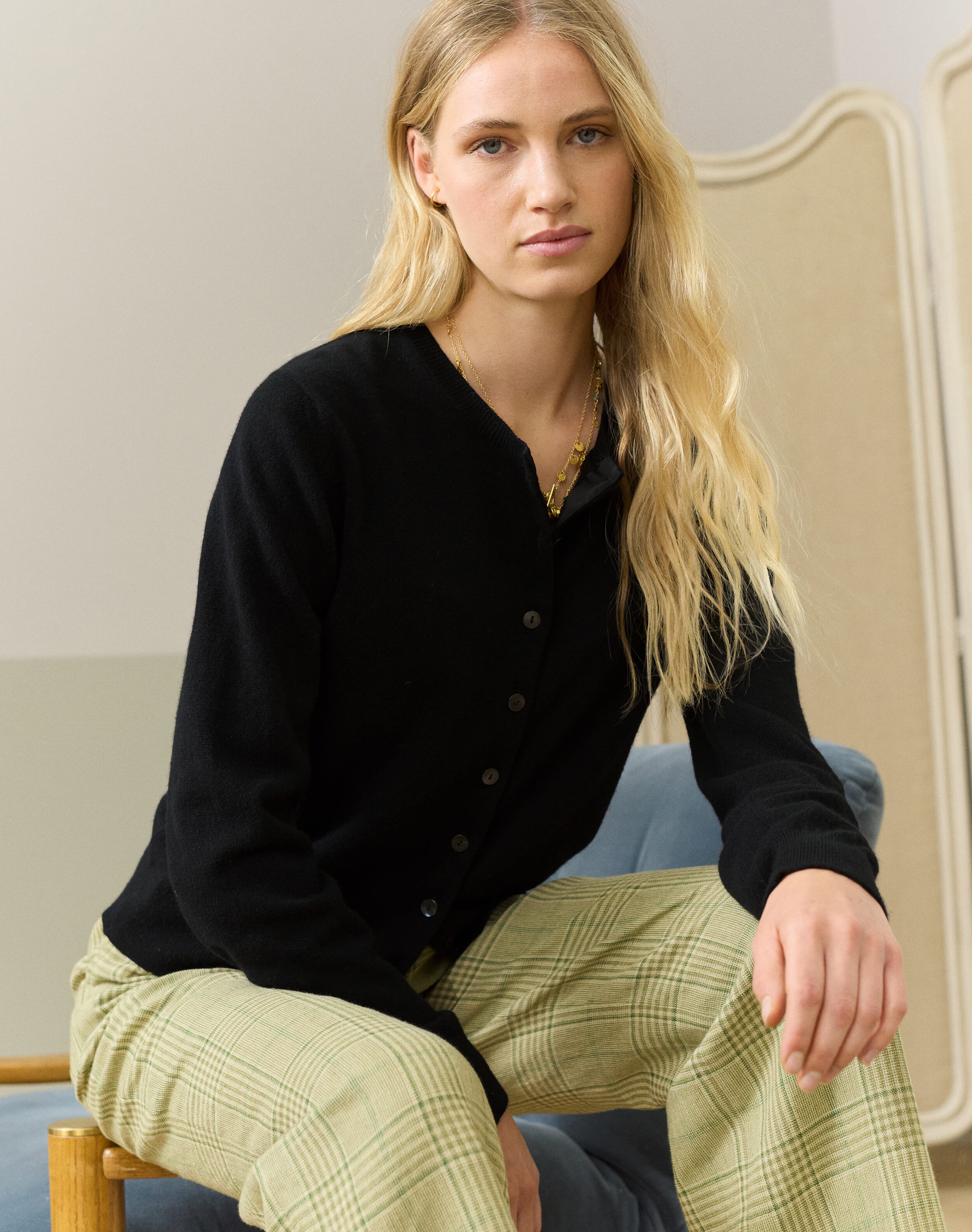 Cashmere Modern Classic Cardigan