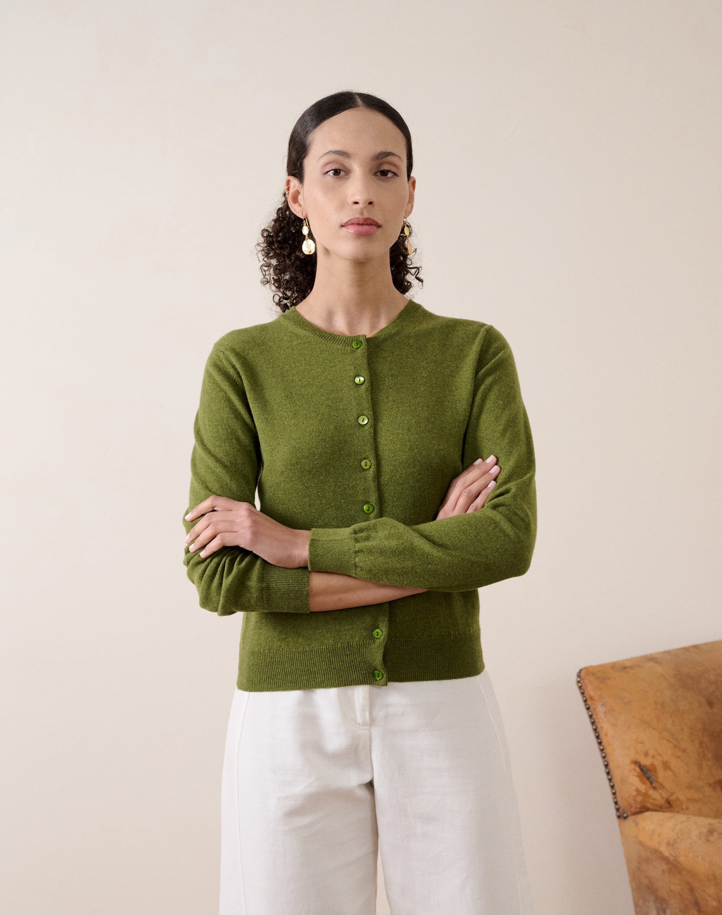 Cashmere Modern Classic Cardigan