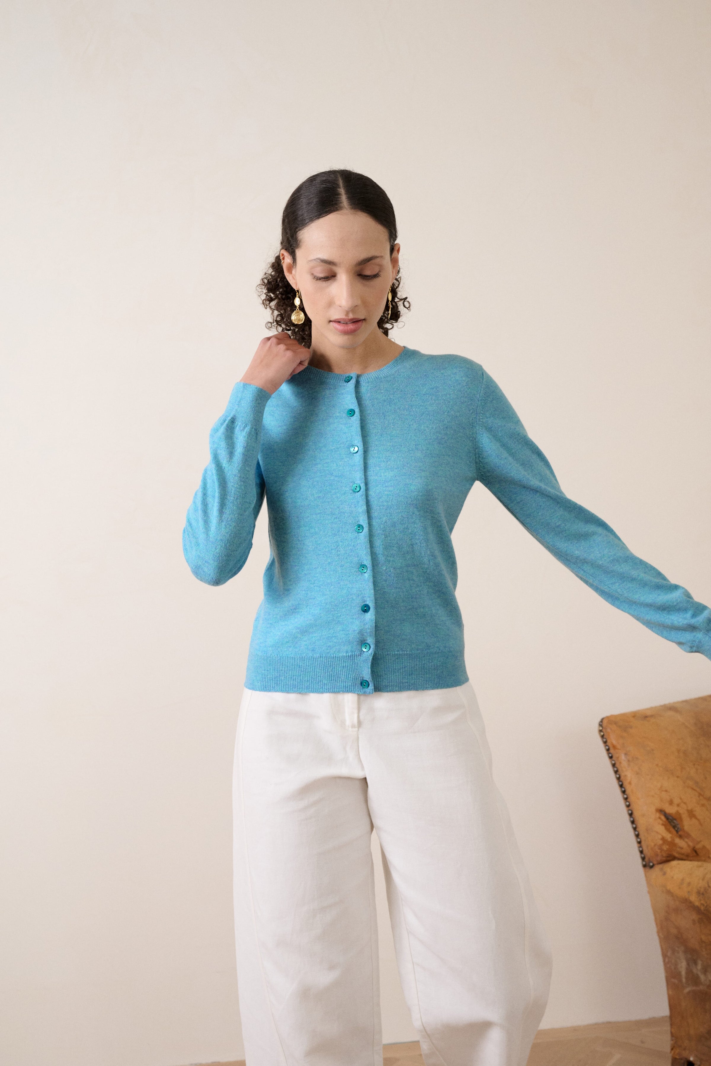 Cashmere Modern Classic Cardigan