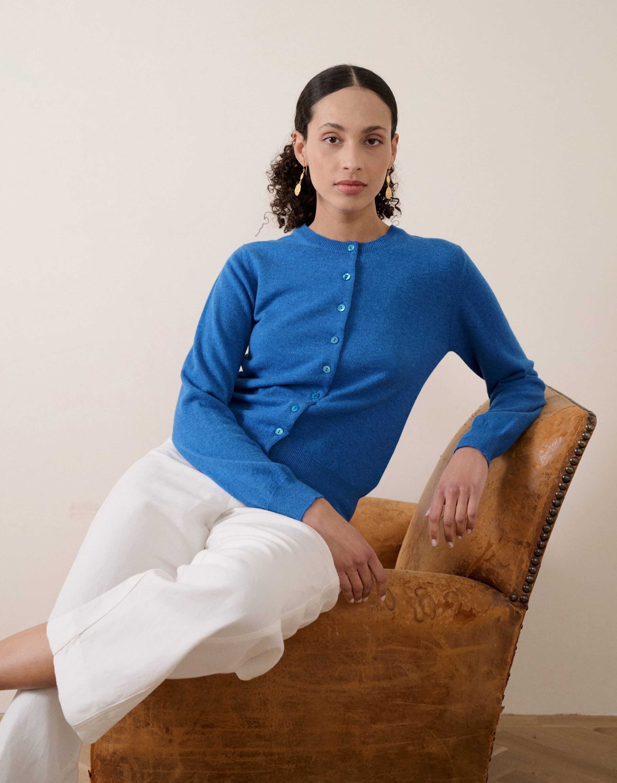 Cashmere Modern Classic Cardigan