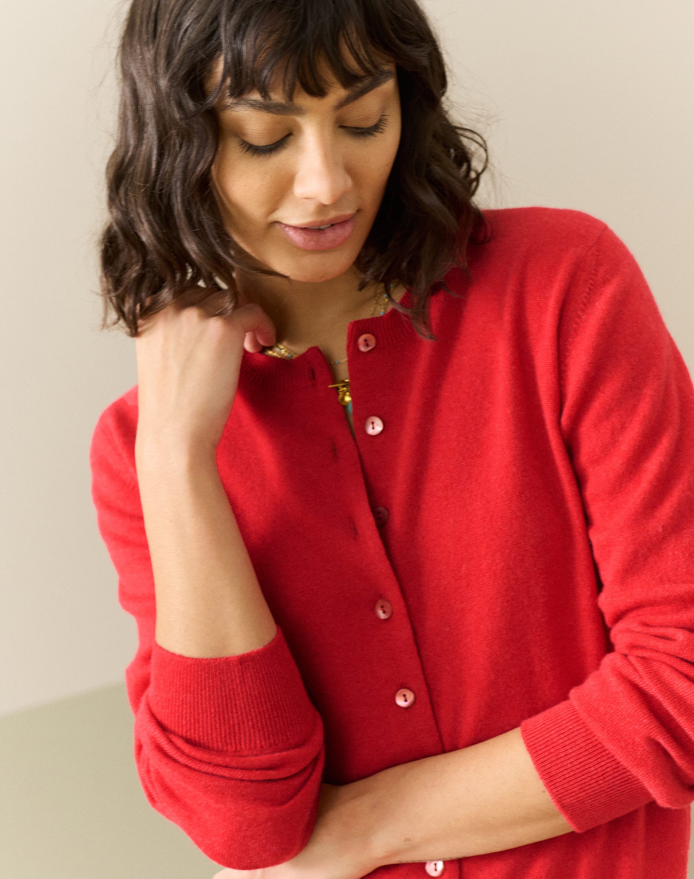 Cashmere Modern Classic Cardigan