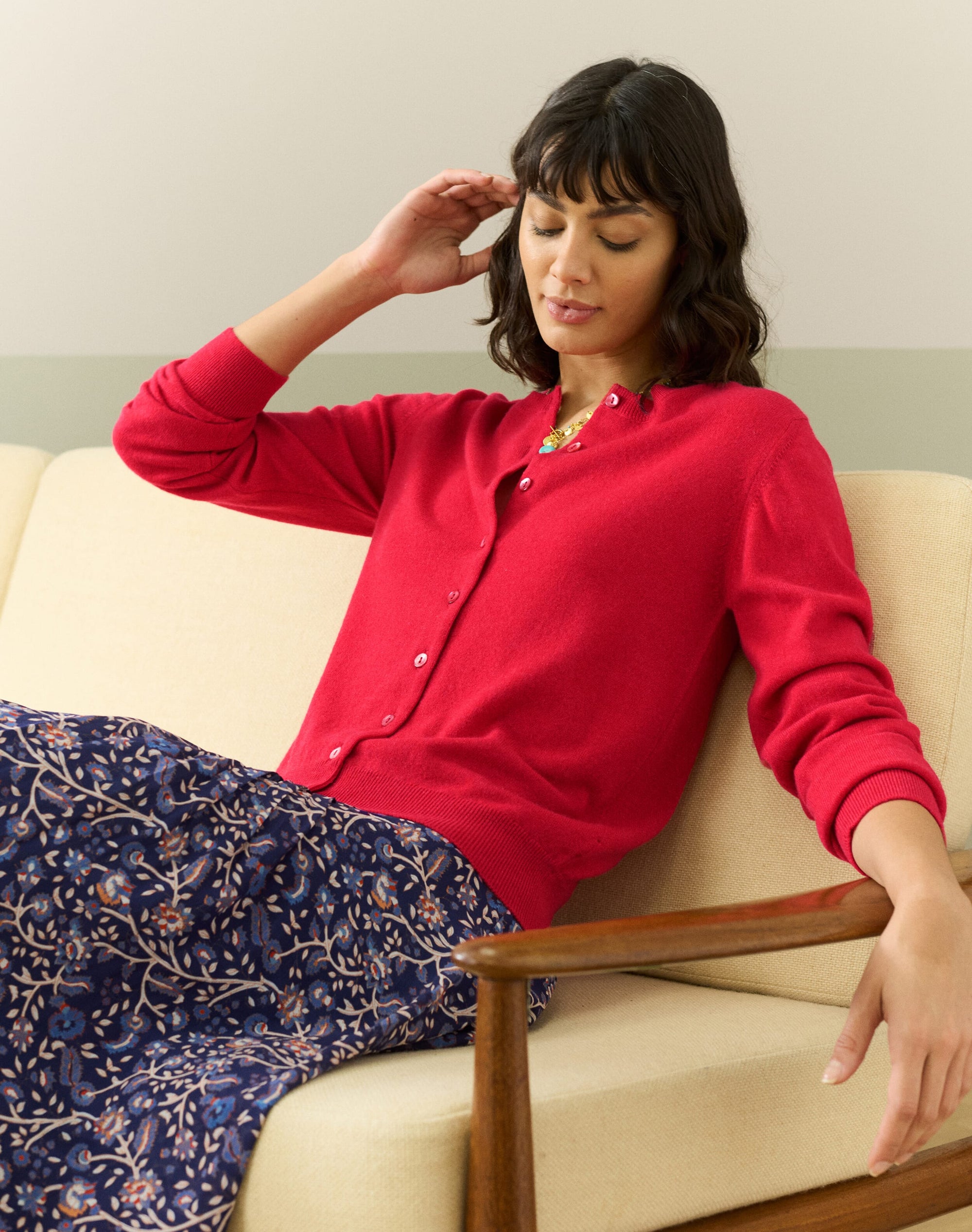 Cashmere Modern Classic Cardigan