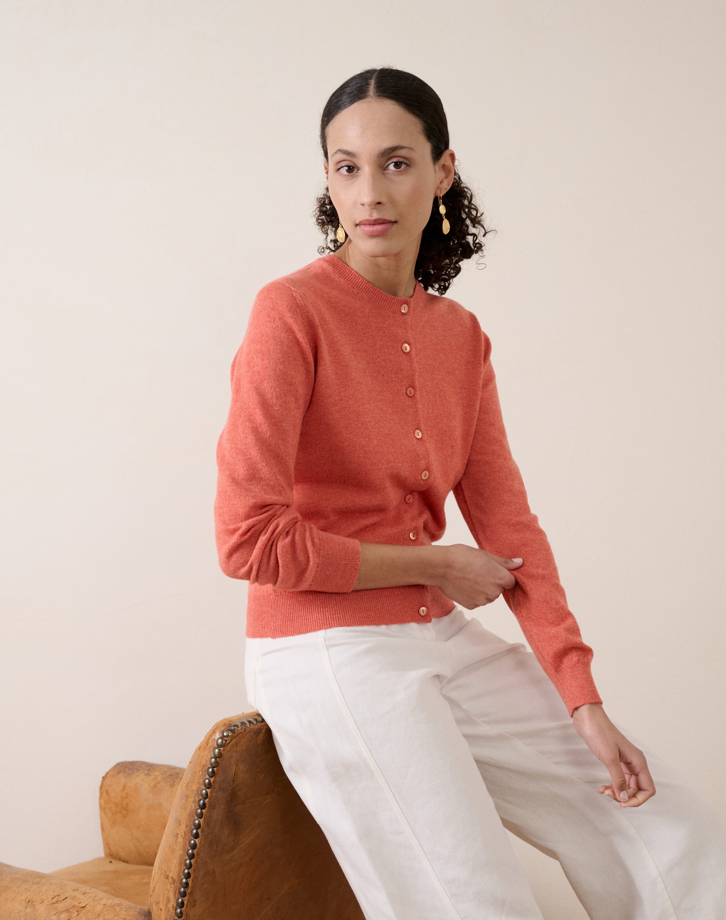 Cashmere Modern Classic Cardigan