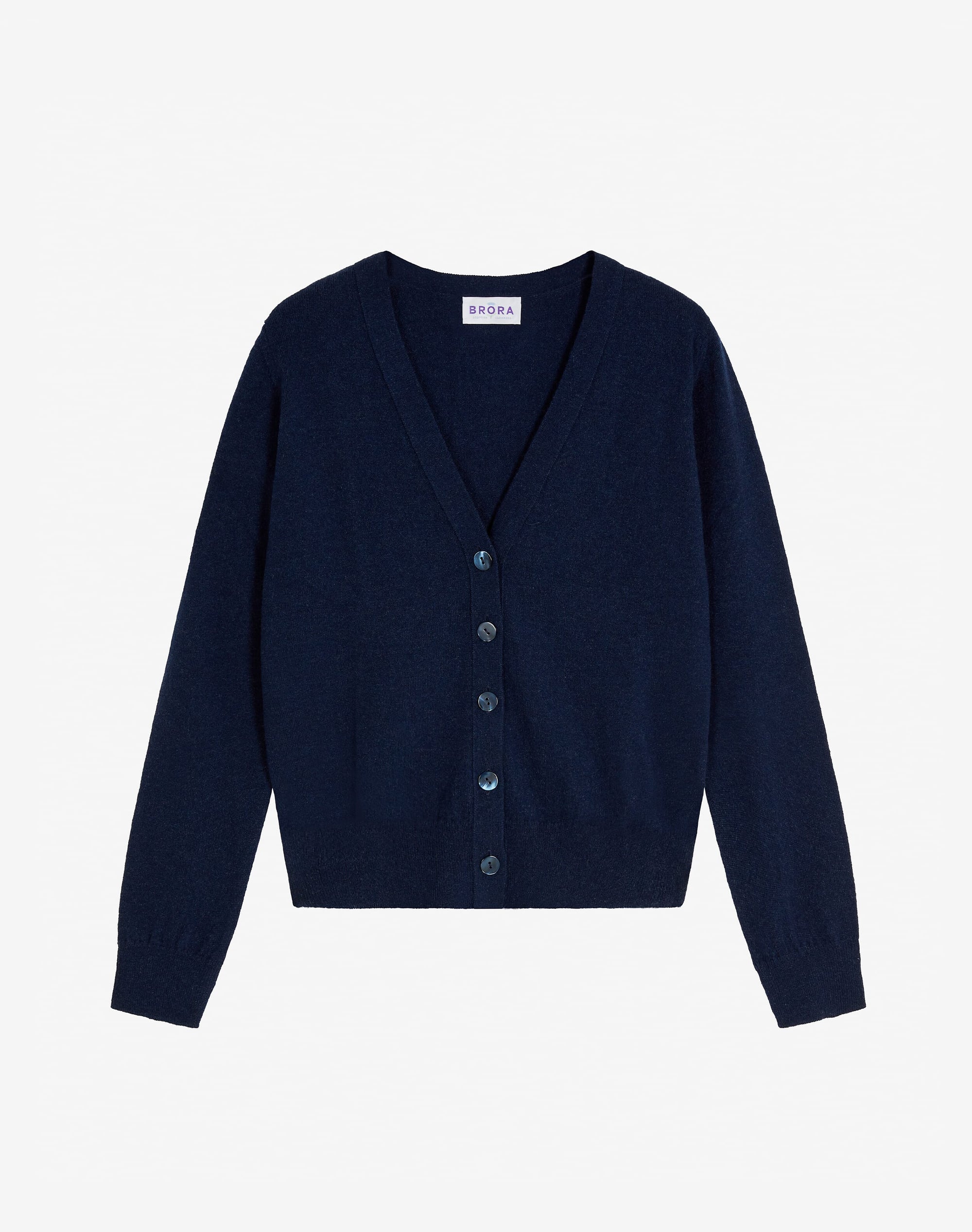 Cashmere Modern Classic V Neck Cardigan