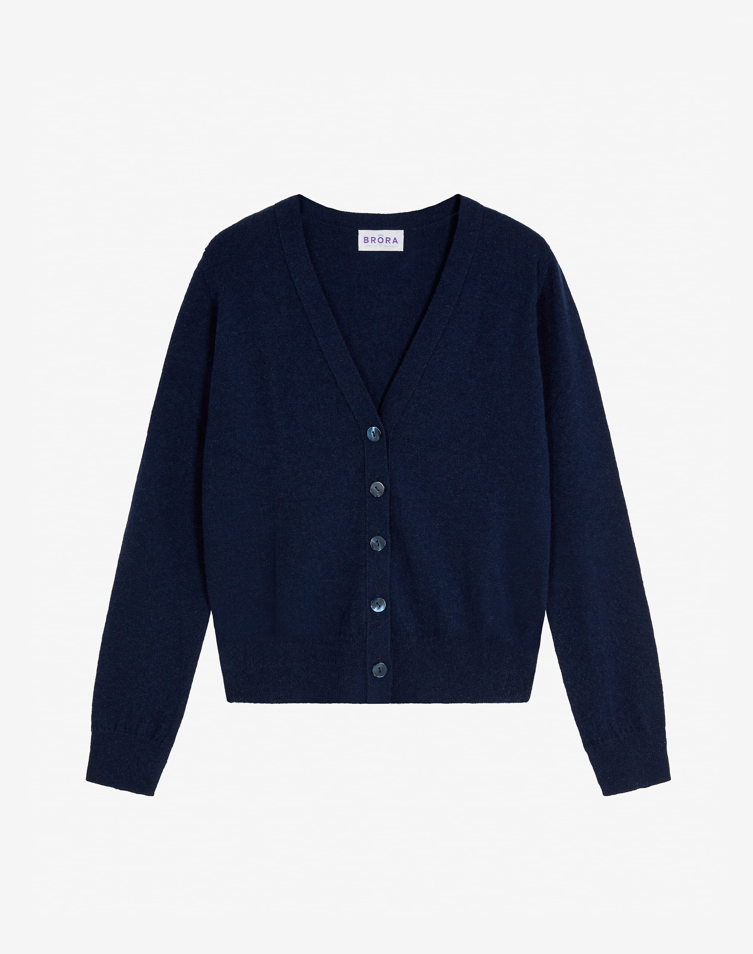 Cashmere Modern Classic V Neck Cardigan