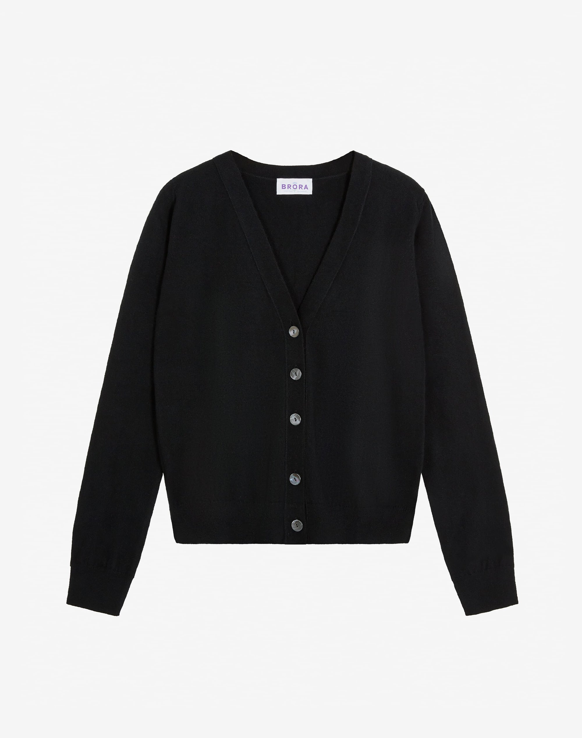 Cashmere Modern Classic V Neck Cardigan