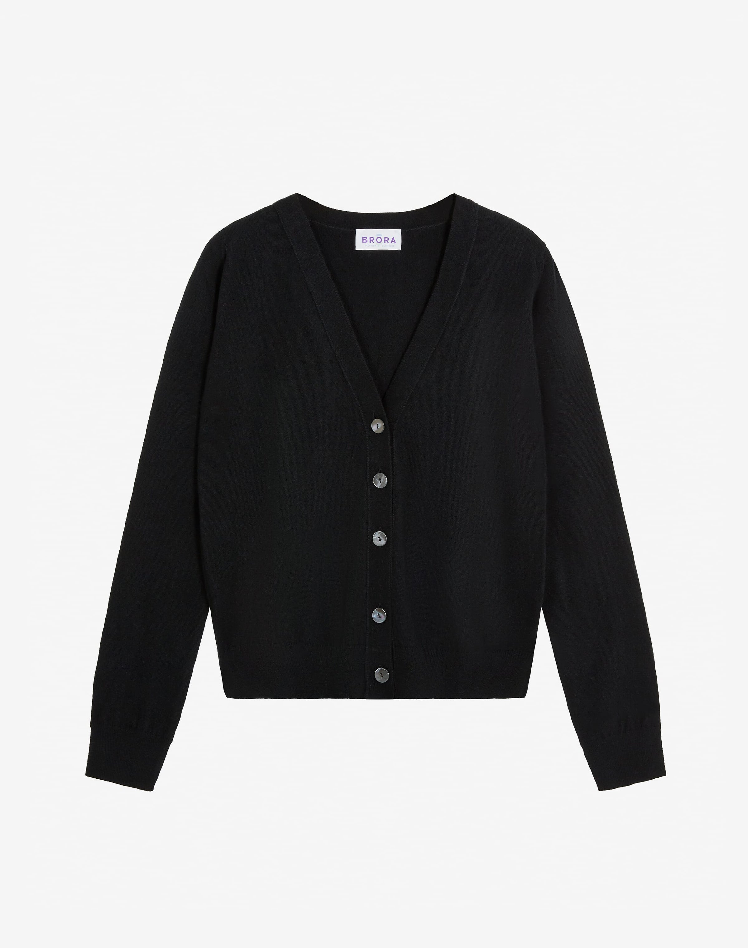 Cashmere Modern Classic V Neck Cardigan