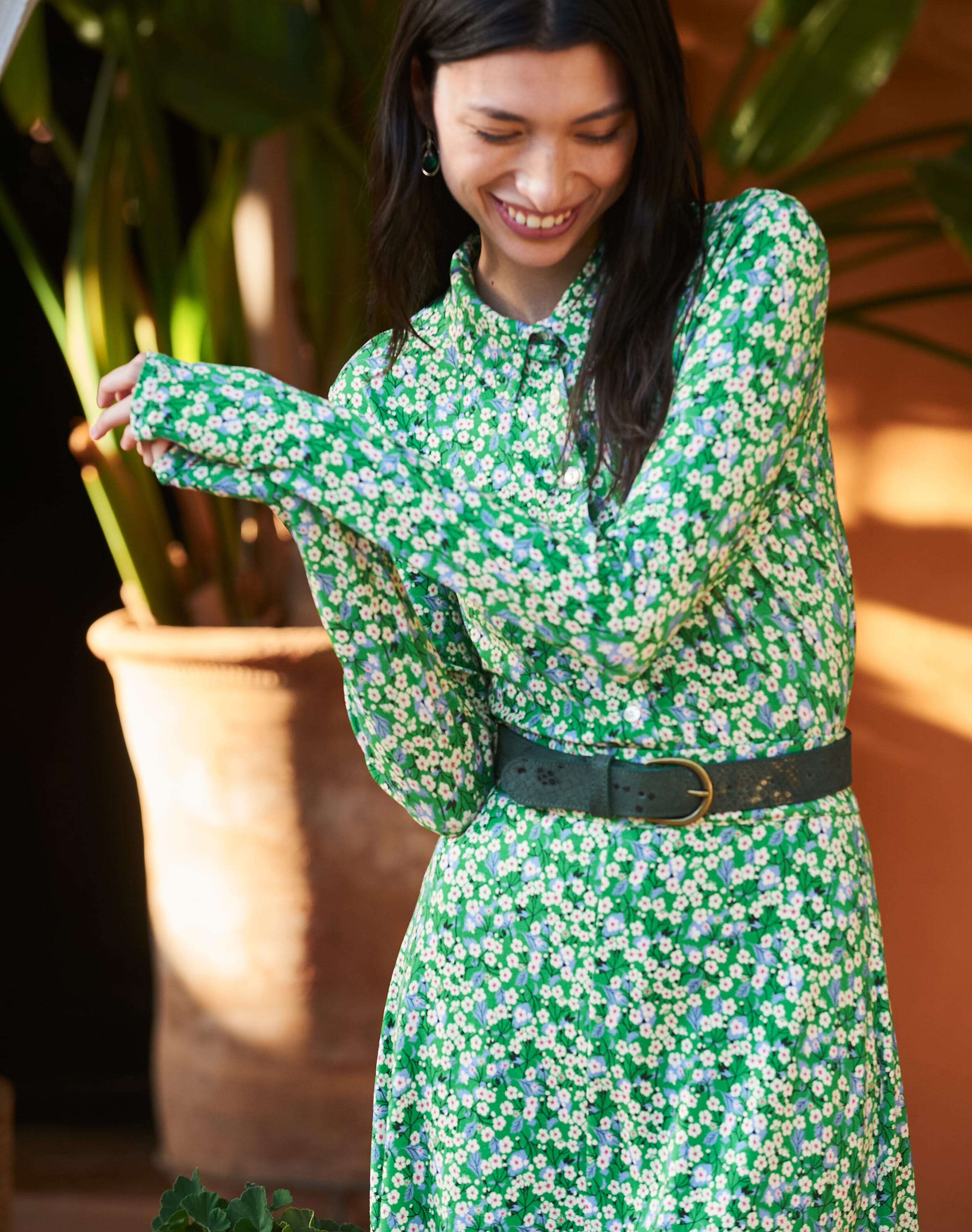 Liberty Print Jersey Shirt