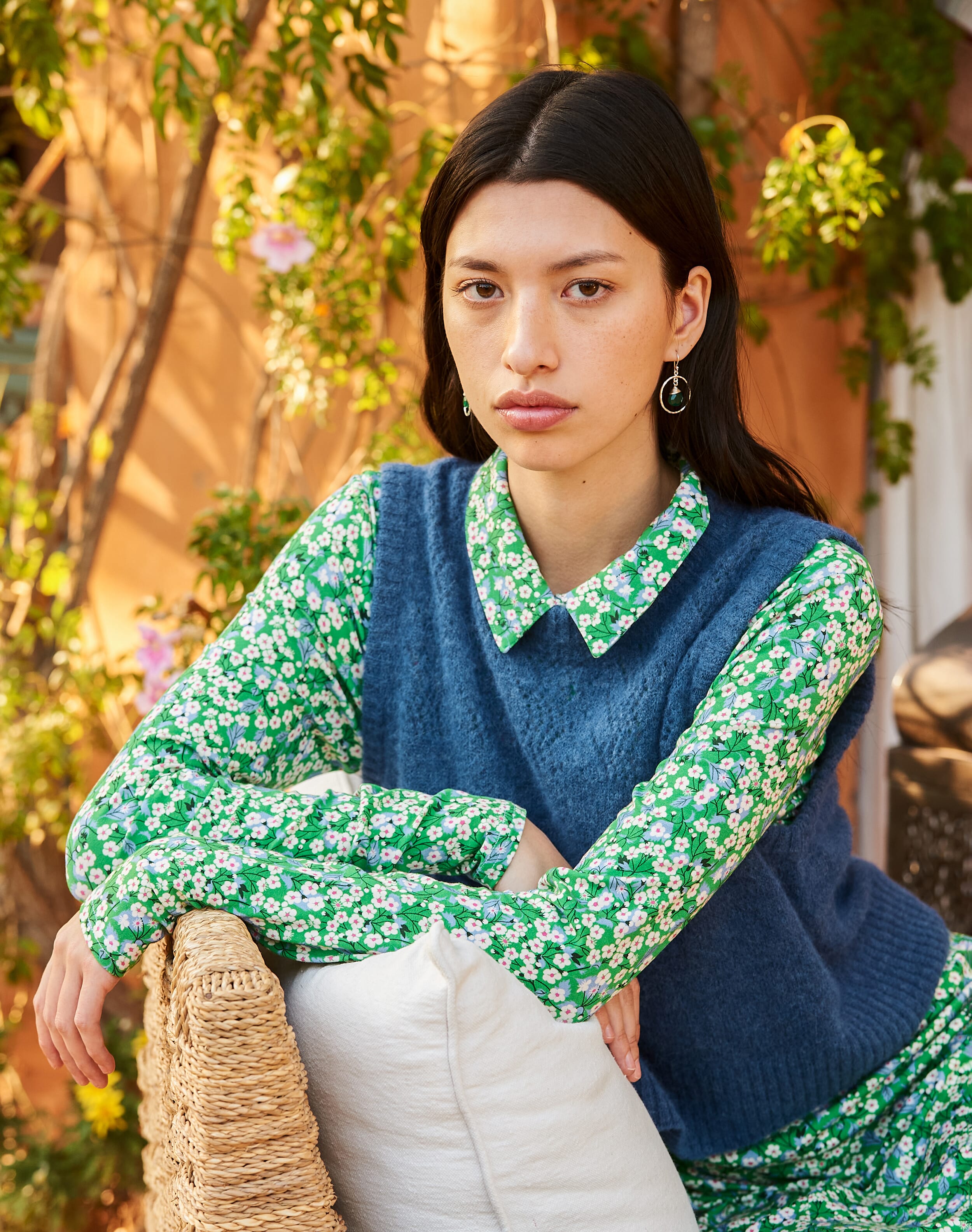 Liberty Print Jersey Shirt