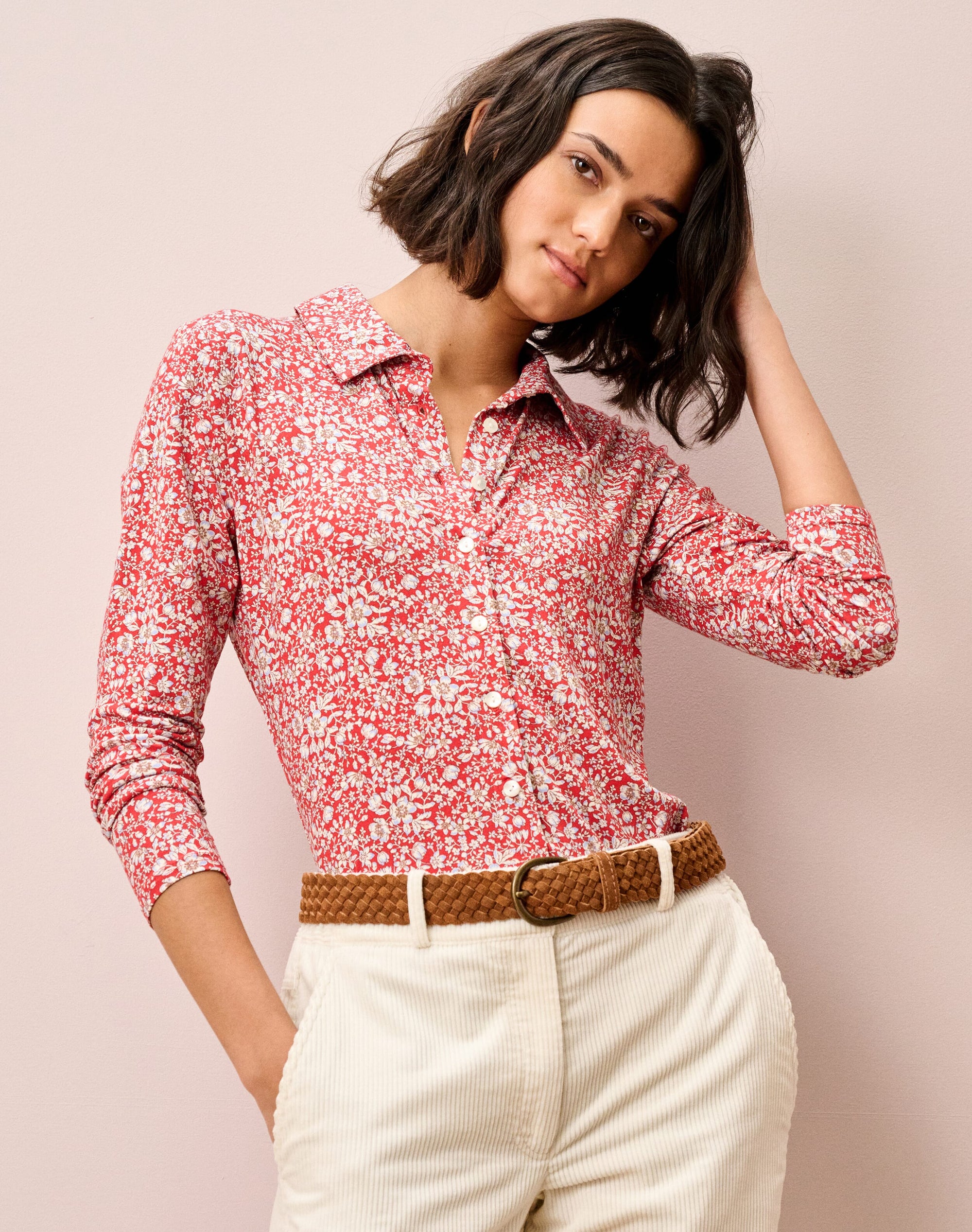 Liberty Print Jersey Shirt