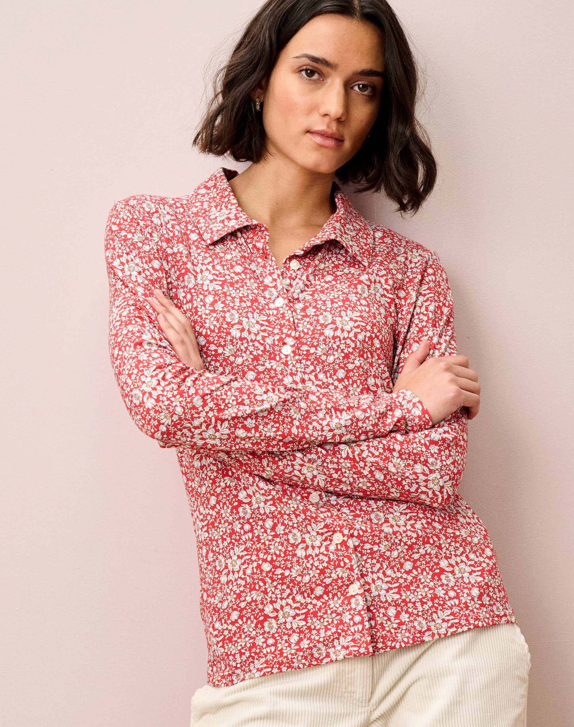 Liberty Print Jersey Shirt