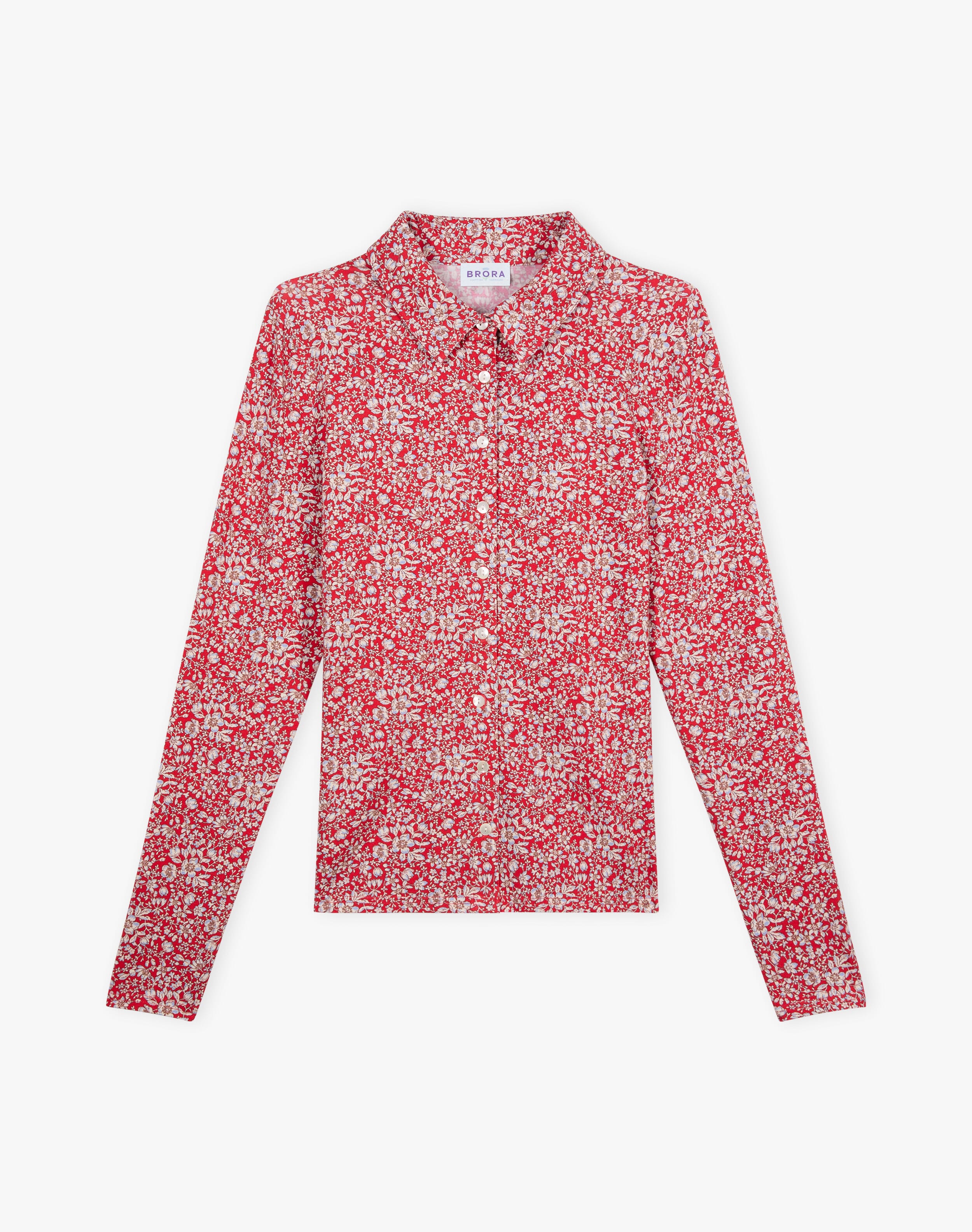 Liberty Print Jersey Shirt