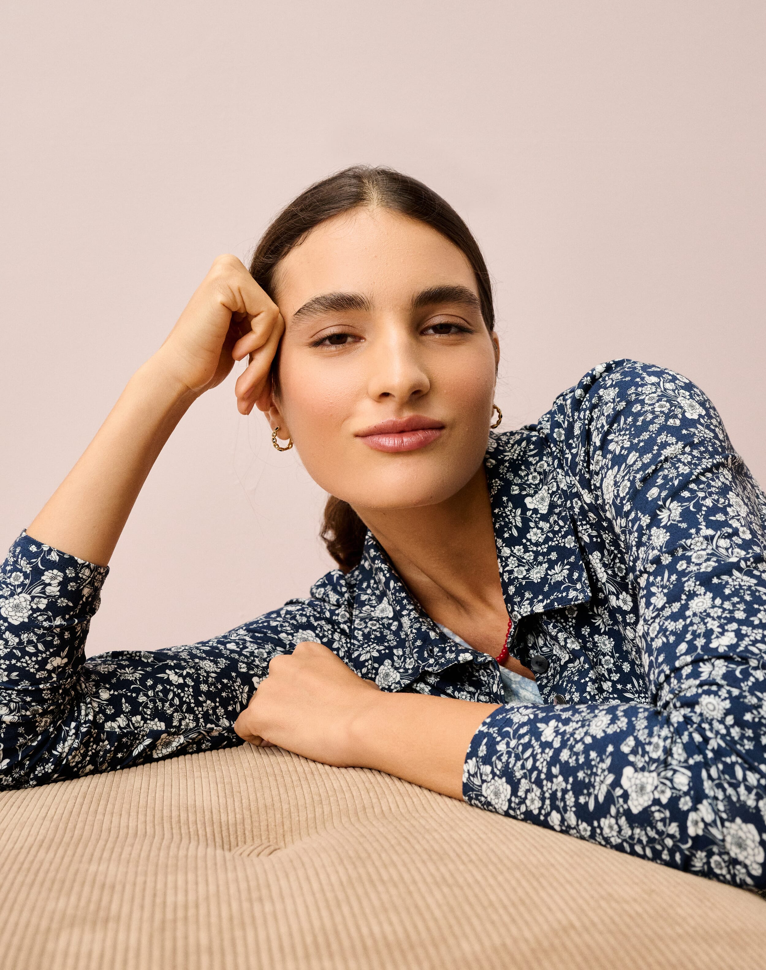 Liberty Print Jersey Shirt