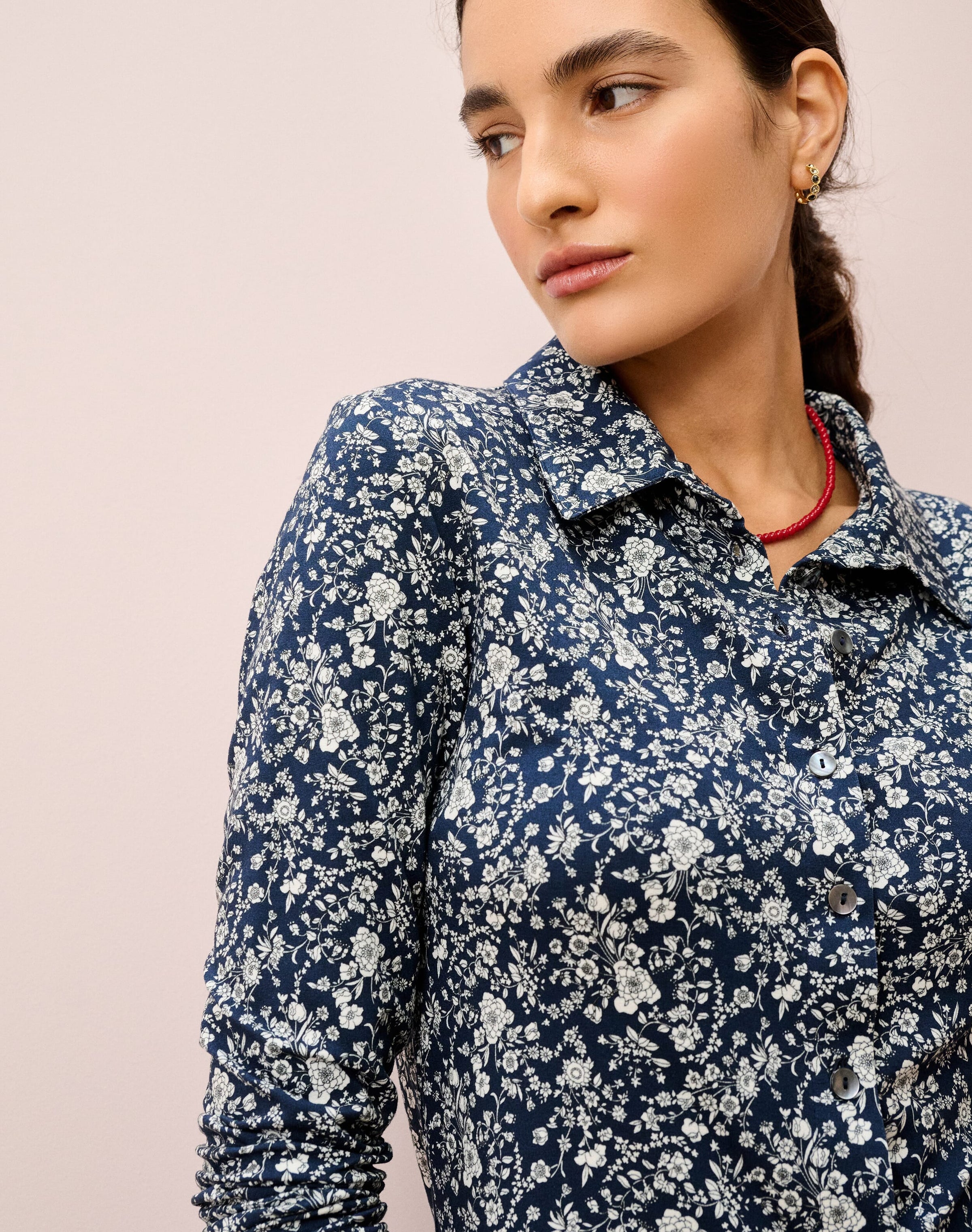 Liberty Print Jersey Shirt