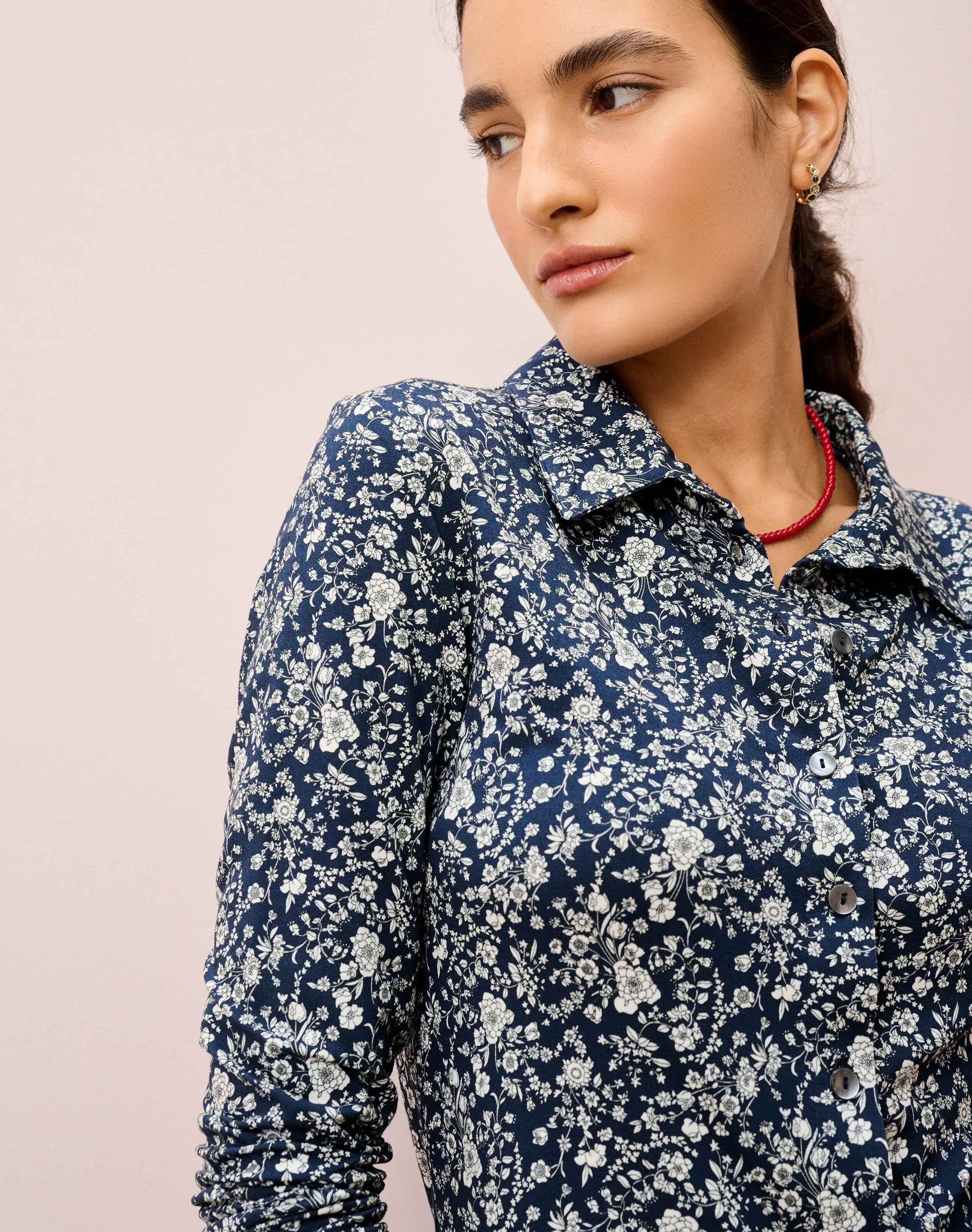Liberty Print Jersey Shirt