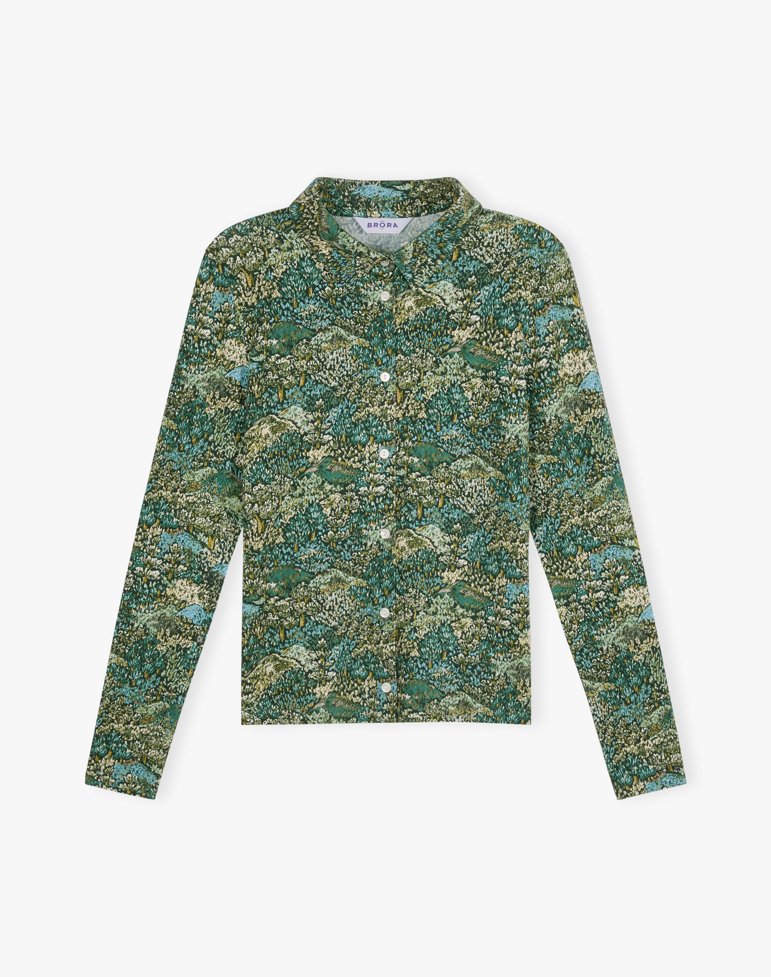 Liberty Print Jersey Shirt