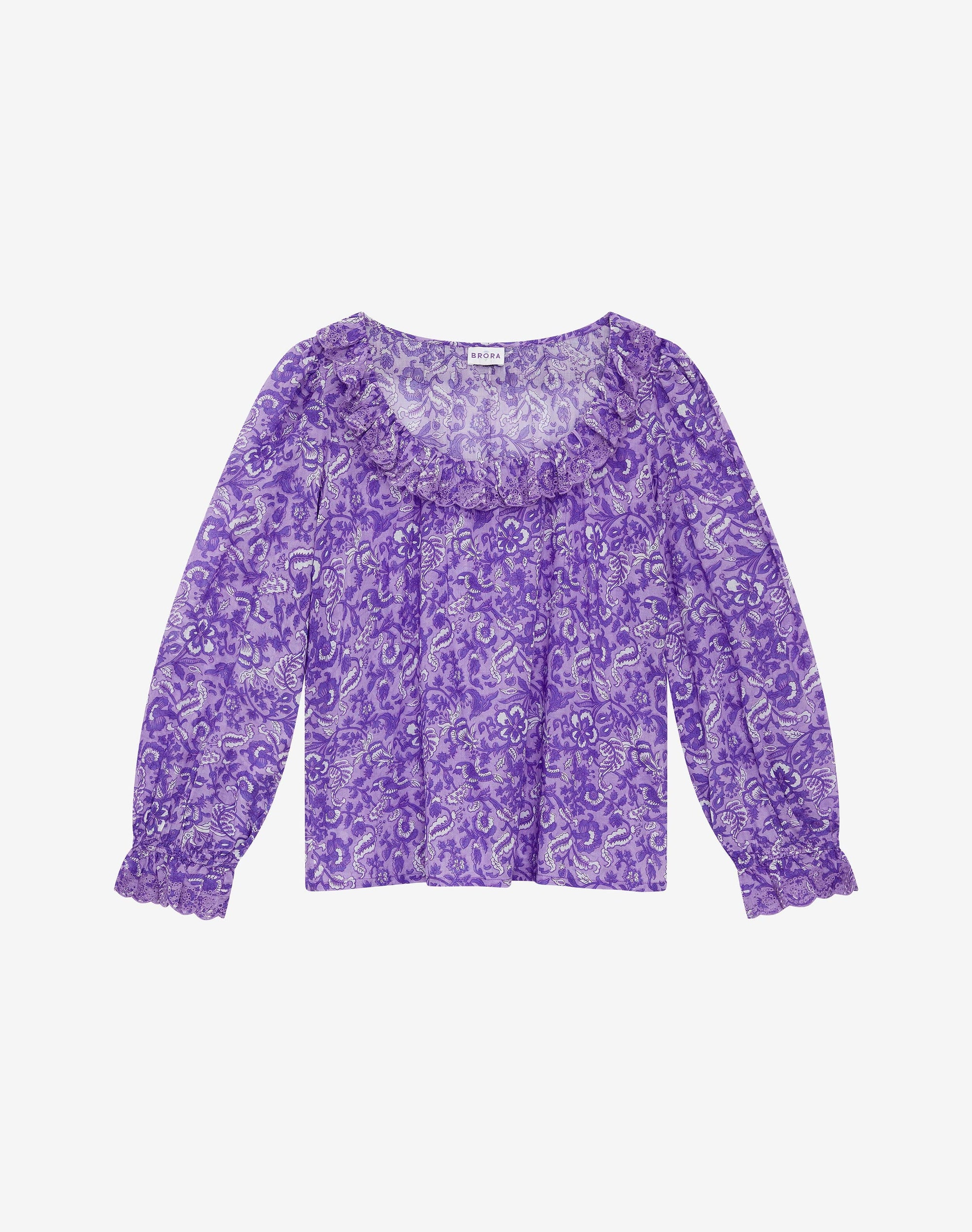 Organic Cotton Block Print Blouse